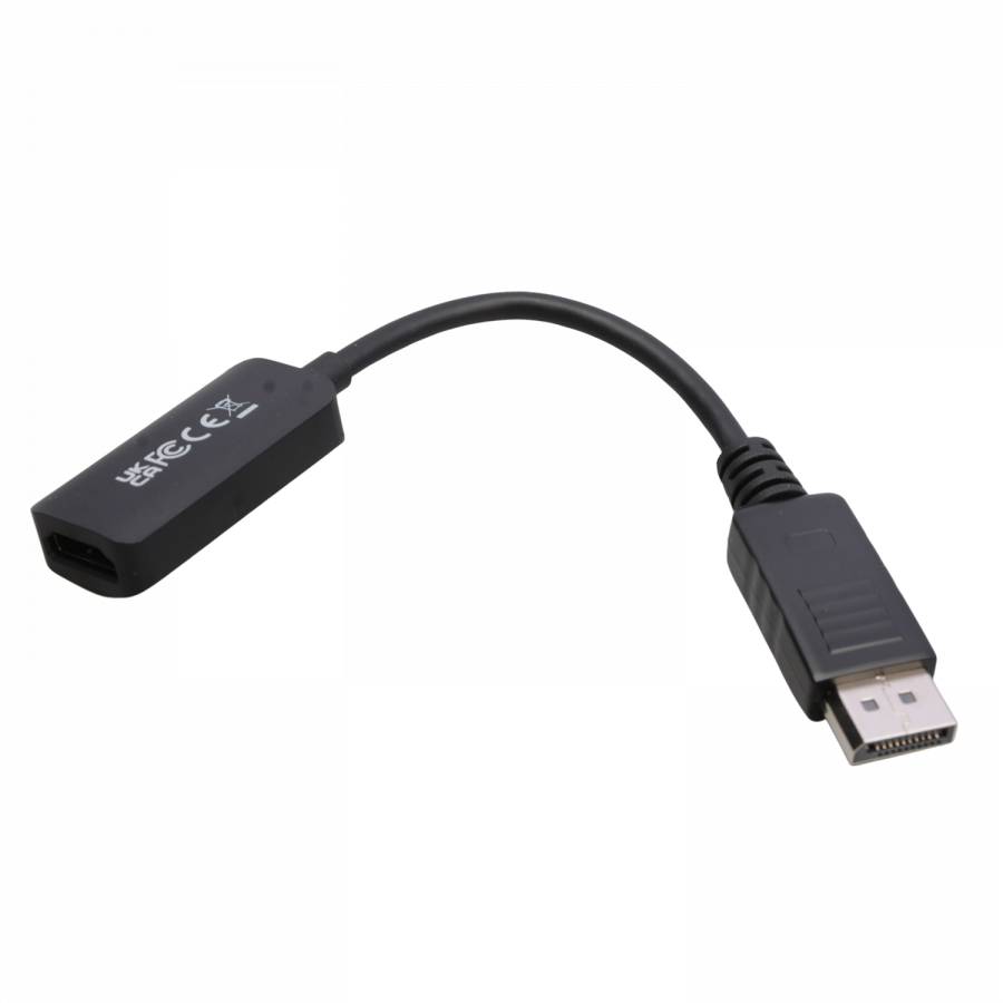 Rca Informatique - image du produit : DISPLAYPORT TO HDMI VIDEO ADPTR DP1.4 HDMI2.0 21.6GBPS 4K 60HZ