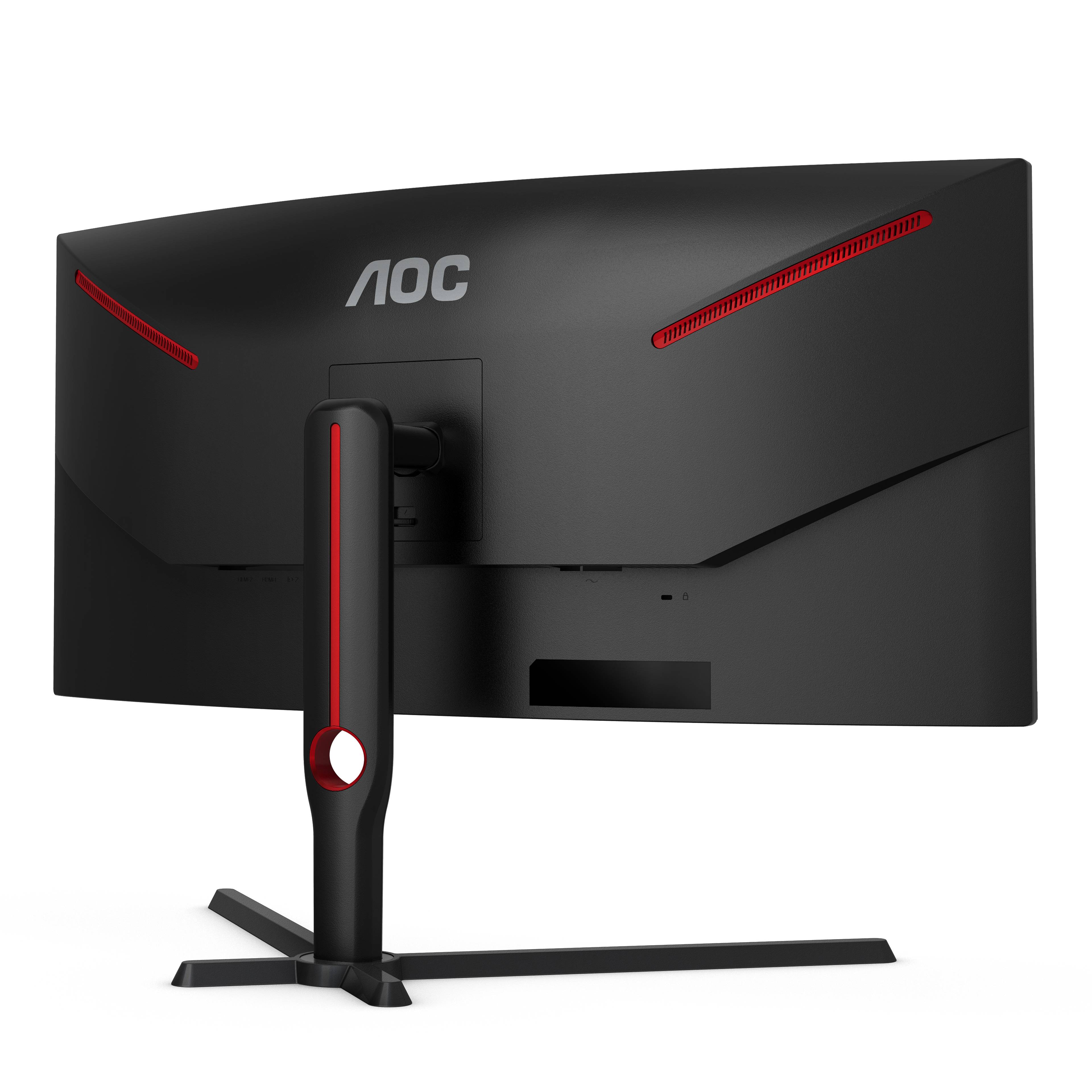 Rca Informatique - image du produit : 34IN WLED 3440X1440 21:9 4MS CU34G3S/BK 3000:1 HDMI/DP/USB