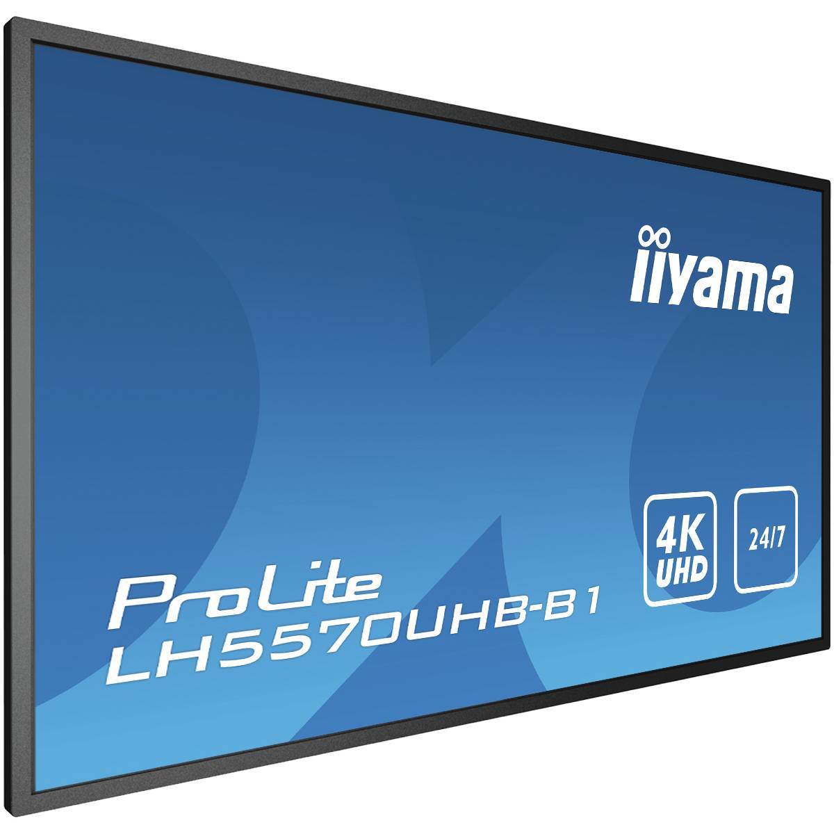 Rca Informatique - image du produit : LH5570UHB-B1 138.8CM 54.6IN IPS 3840X2160 700CD VGA DVI HDMI