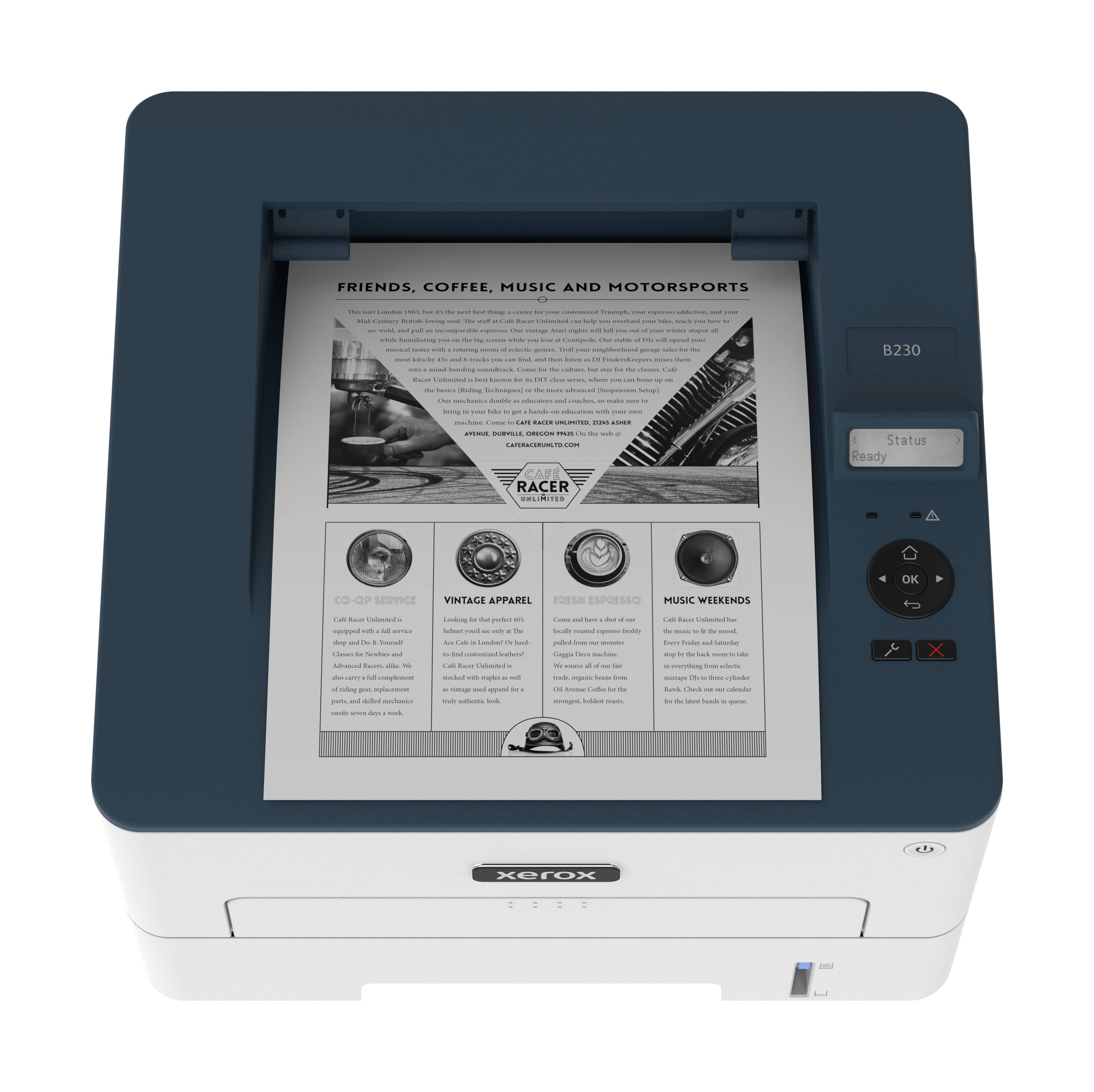 Rca Informatique - image du produit : XEROX B230 MONO PRINTER CB14555