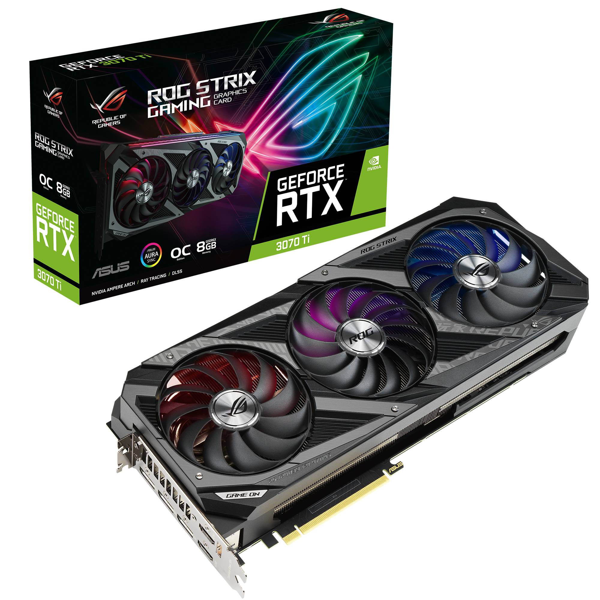 Rca Informatique - image du produit : ROG-STRIX-RTX3070TI-O8G-GAMING