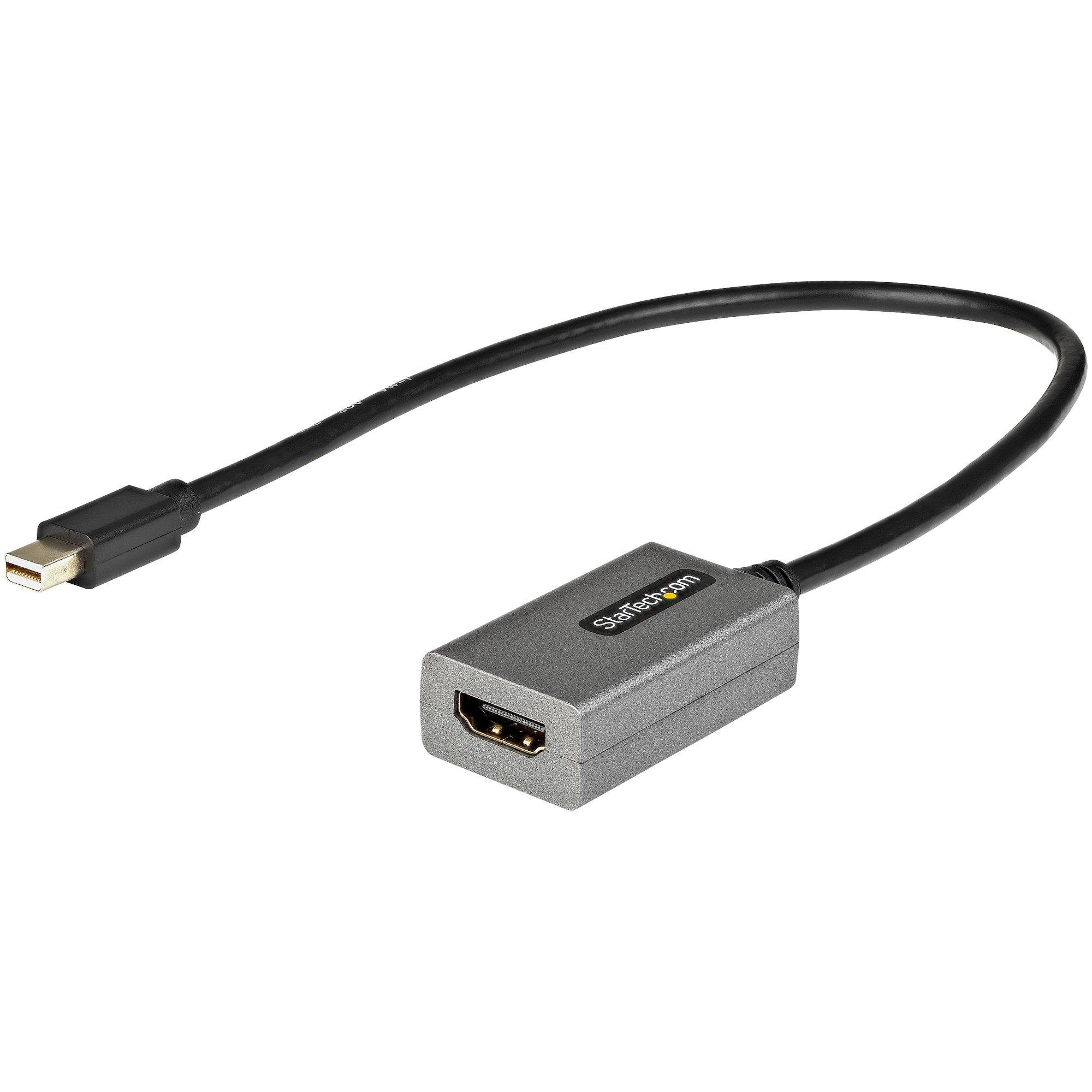 Rca Informatique - Image du produit : MINI DISPLAYPORT TO HDMI ADAPTER - 1080P VIDEO - 12IN CAB