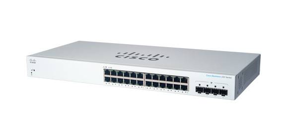 Rca Informatique - Image du produit : CBS220 SMART 24-PORT GE 4X1G SFP