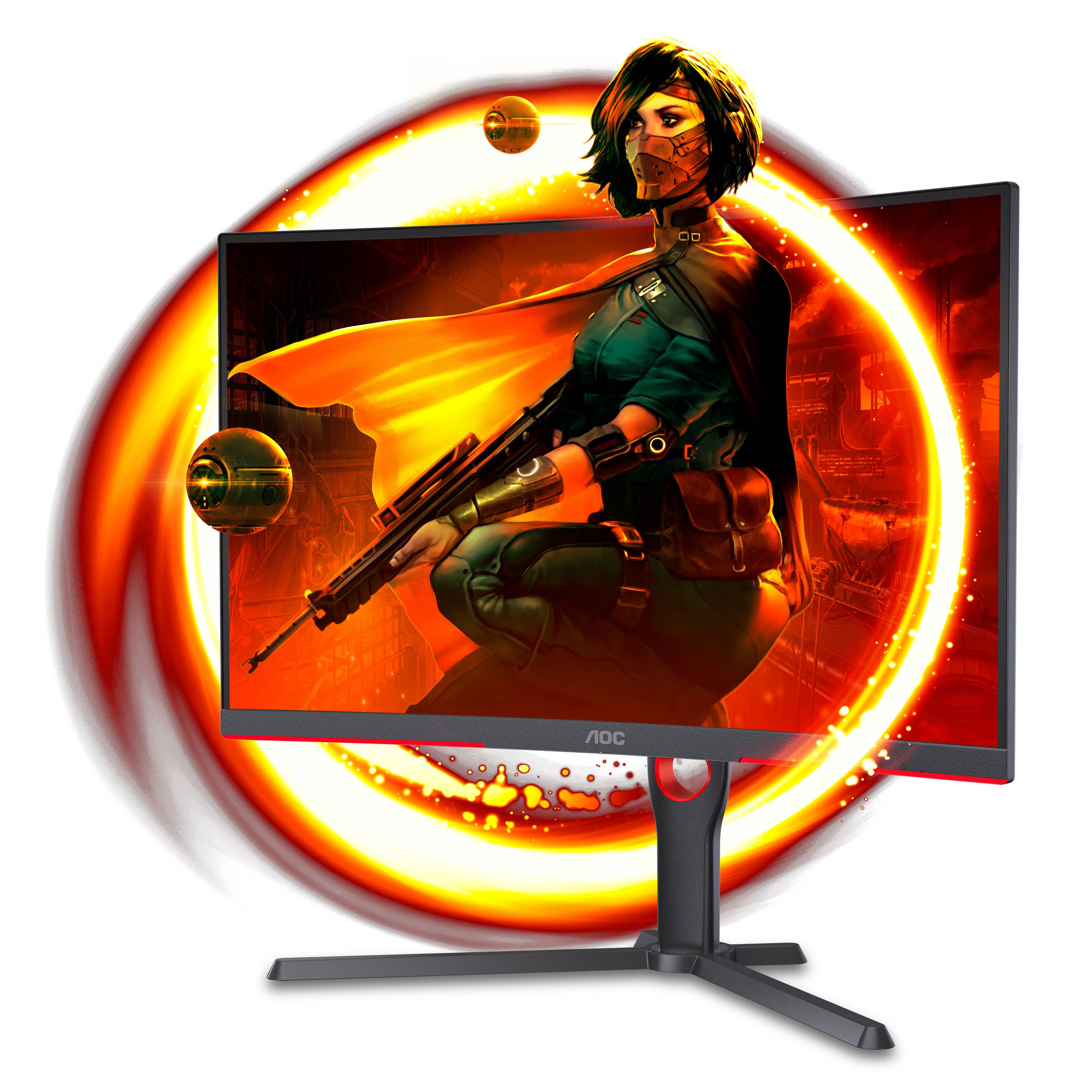 Rca Informatique - image du produit : 27IN 16:9 2560X1440 165HZ VA DP HDMI HA 2WX2