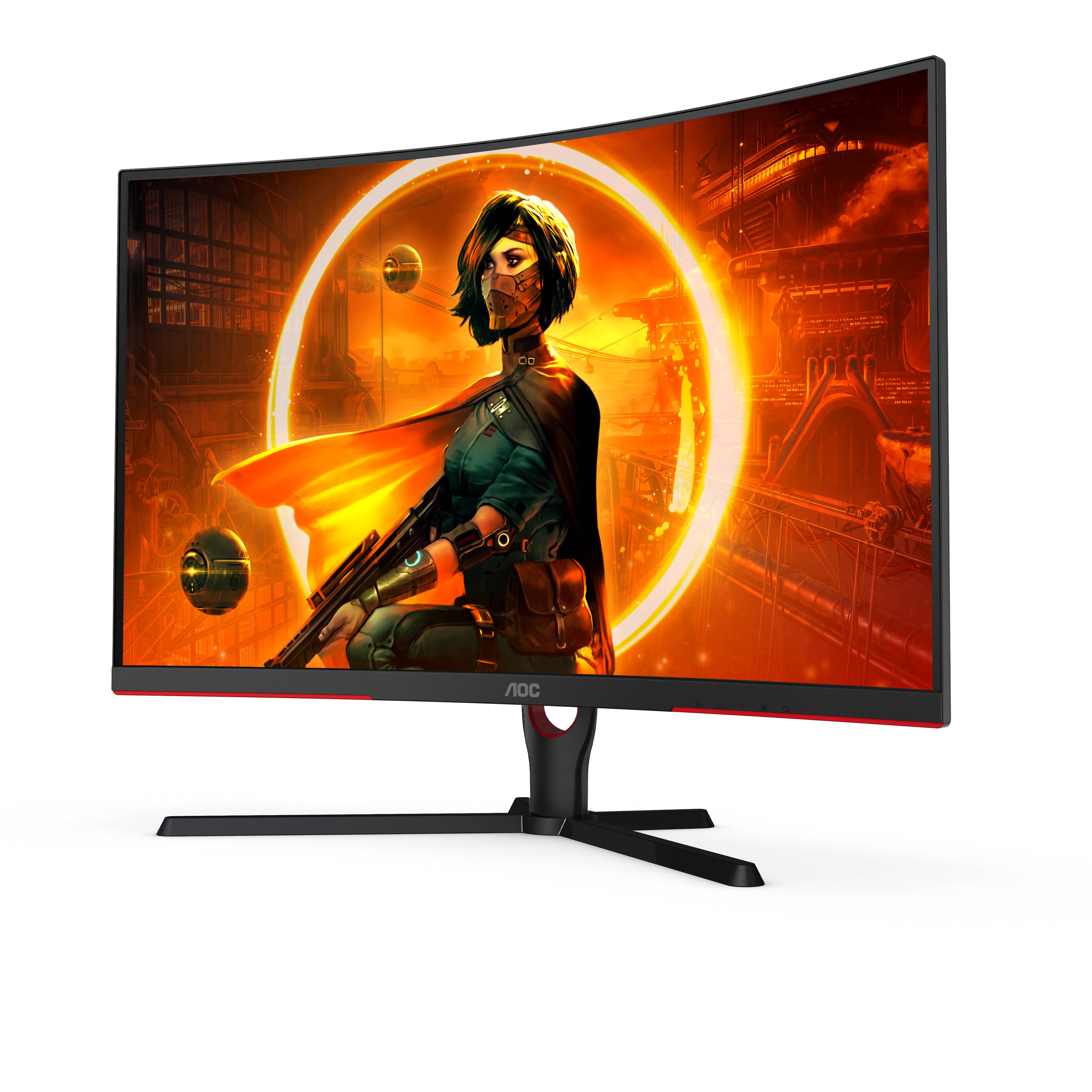 Rca Informatique - image du produit : 32IN 16:9 1920X1080 165HZ VA DP HDMI 5WX2