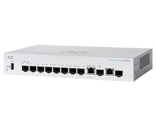 Rca Informatique - Image du produit : CBS350 MANAGED 8-PORT SFP EXT PS 2X1G COMBO