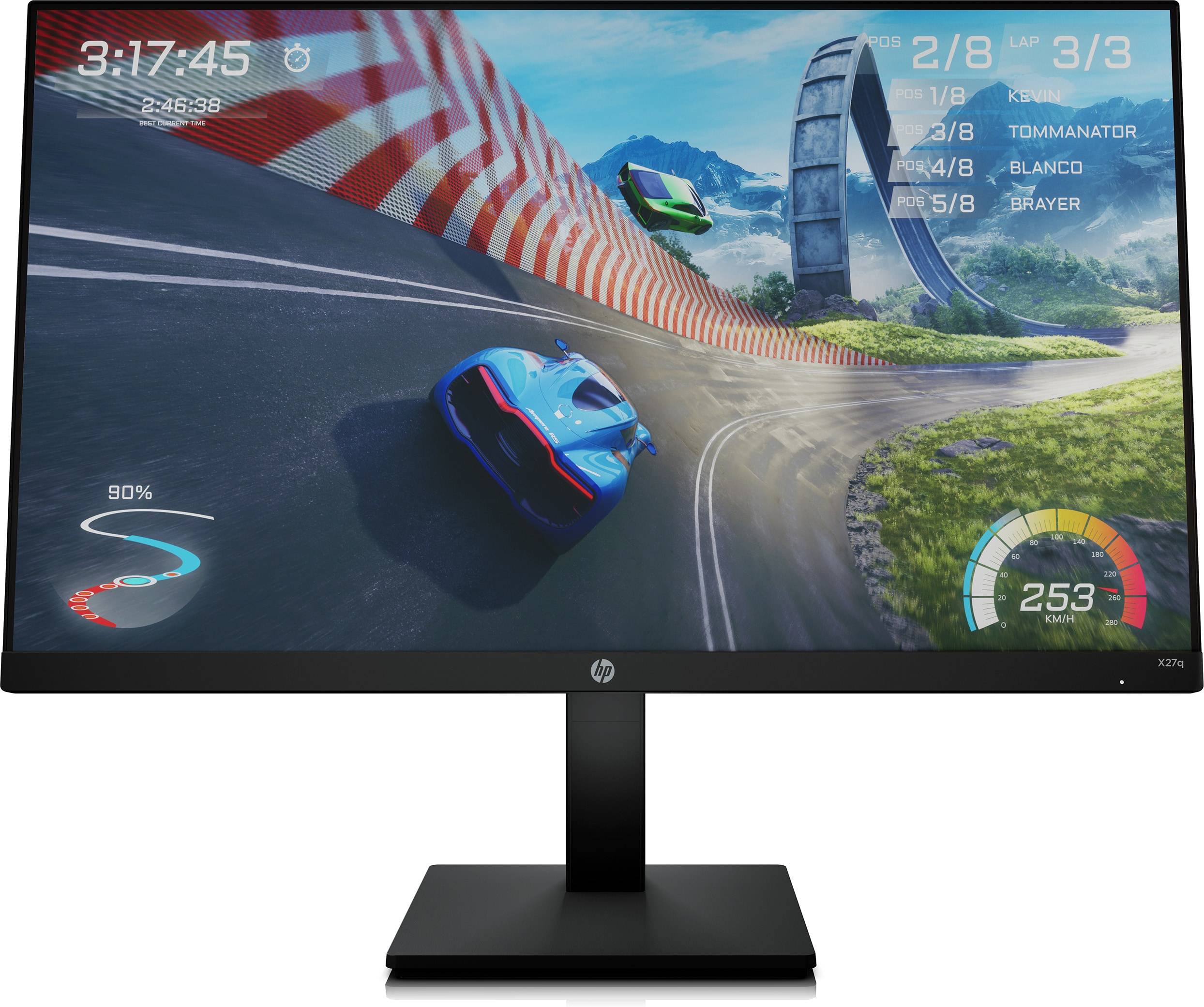 Rca Informatique - Image du produit : HP X27Q IPS QHD HDR AG 2560X1440 AMD FREESYNC PREMIUM