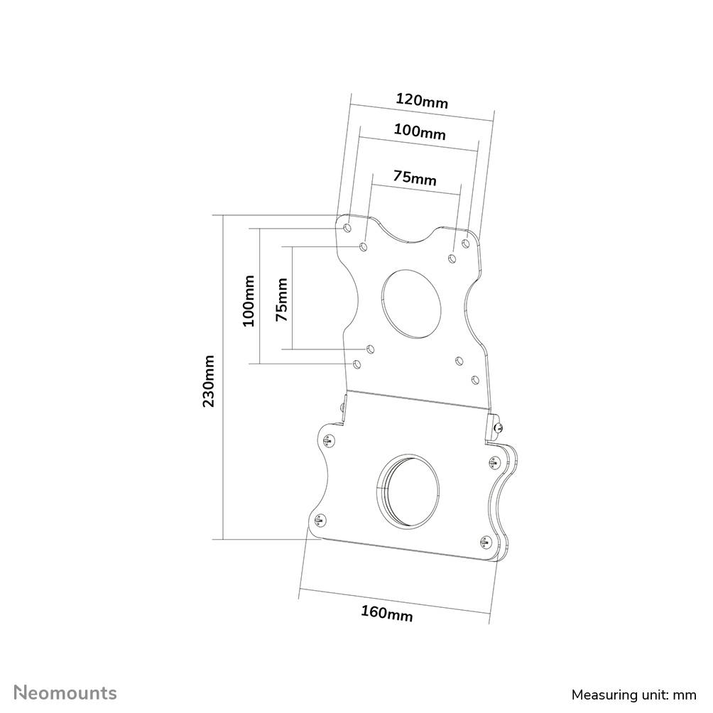 Rca Informatique - image du produit : VESA CONVERSION PLATE APPLE MAC TO VESA 75X75 - SILVER