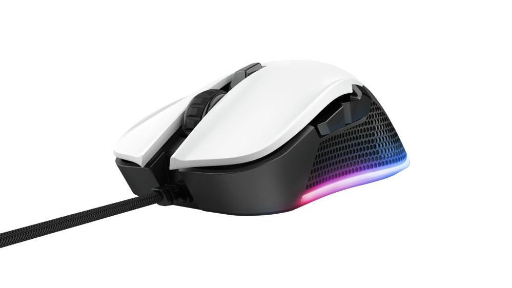 Rca Informatique - image du produit : GAMING MOUSE WHITE YBAR GXT 922W