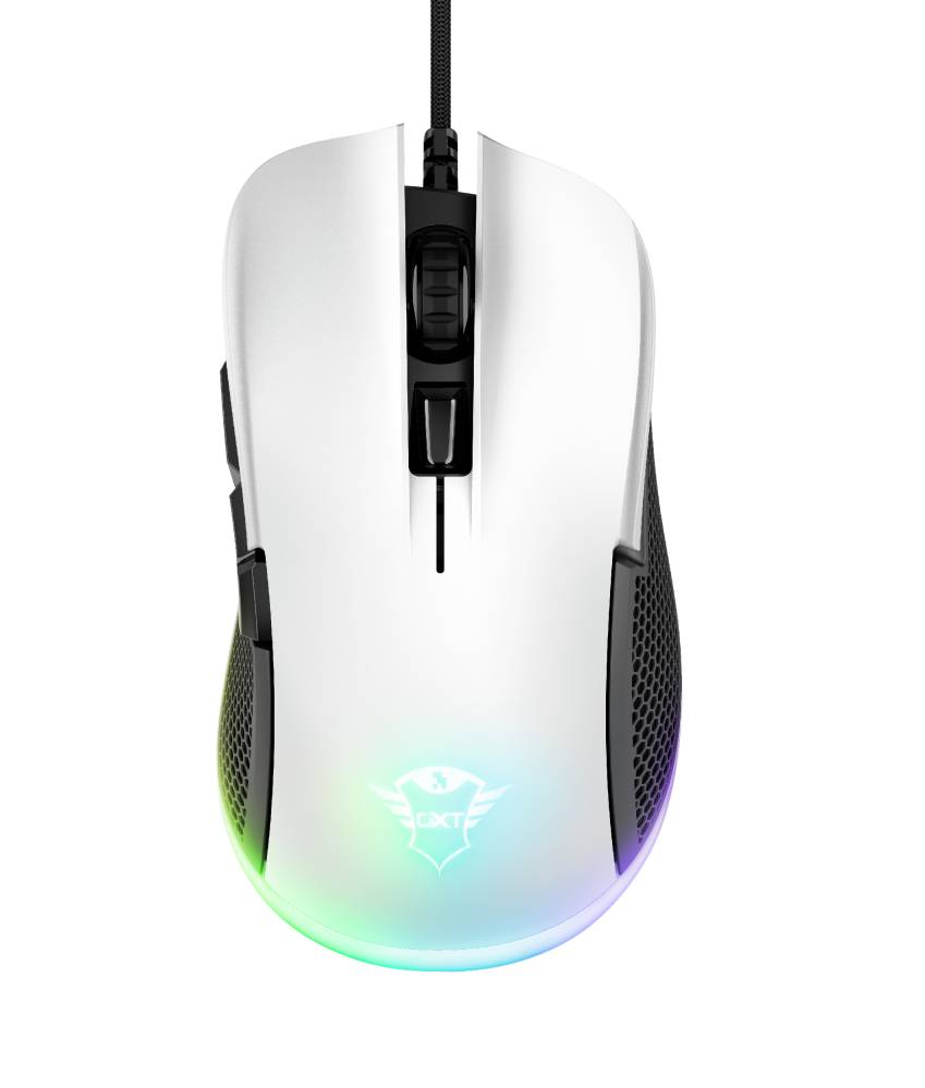 Rca Informatique - image du produit : GAMING MOUSE WHITE YBAR GXT 922W