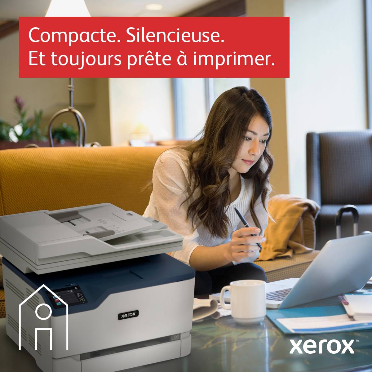 Rca Informatique - image du produit : XEROX C235 COLOR MULTIFUNCTION CB14560