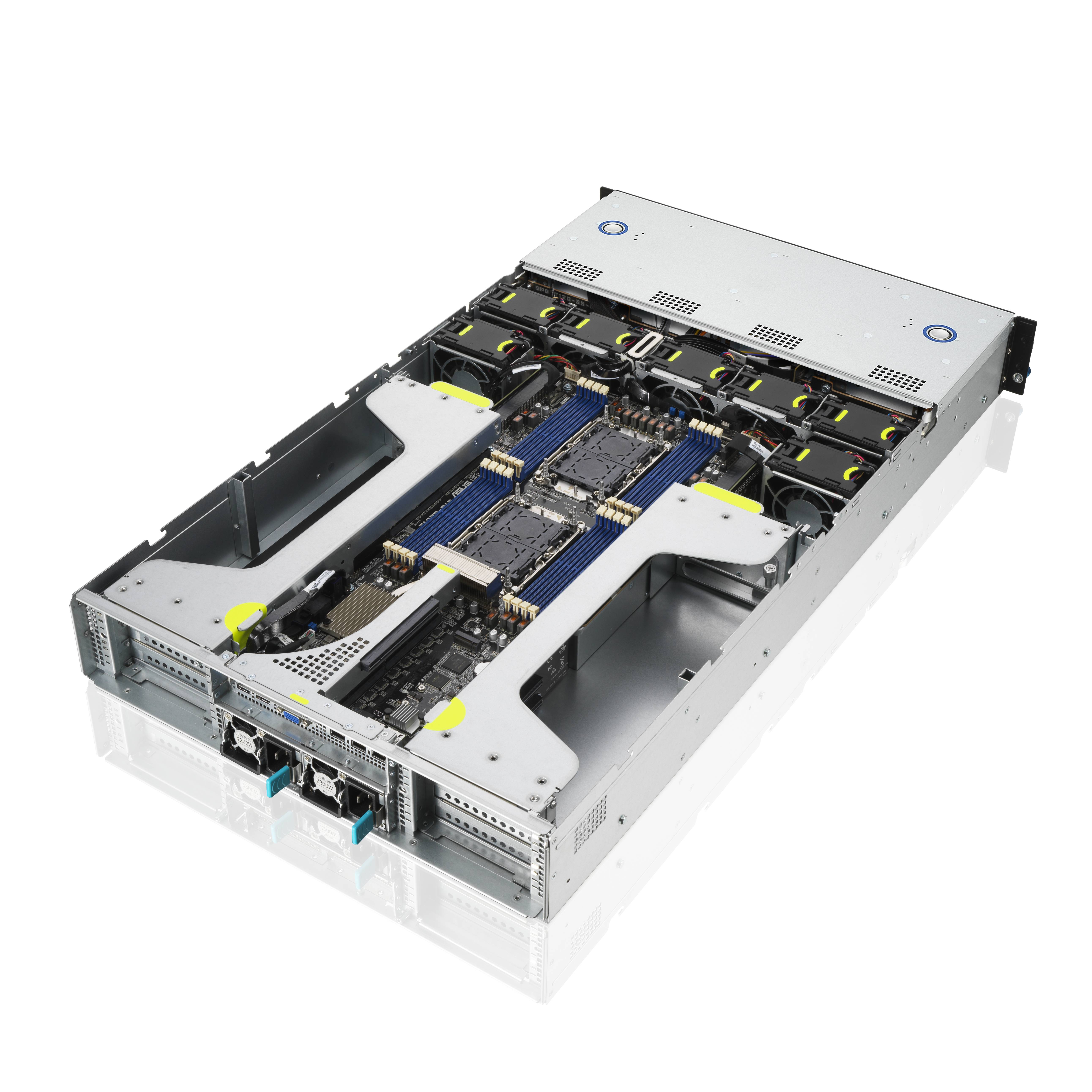 Rca Informatique - image du produit : ESC4000-E10/2200W RACKSERVER 2U / 2 CPU