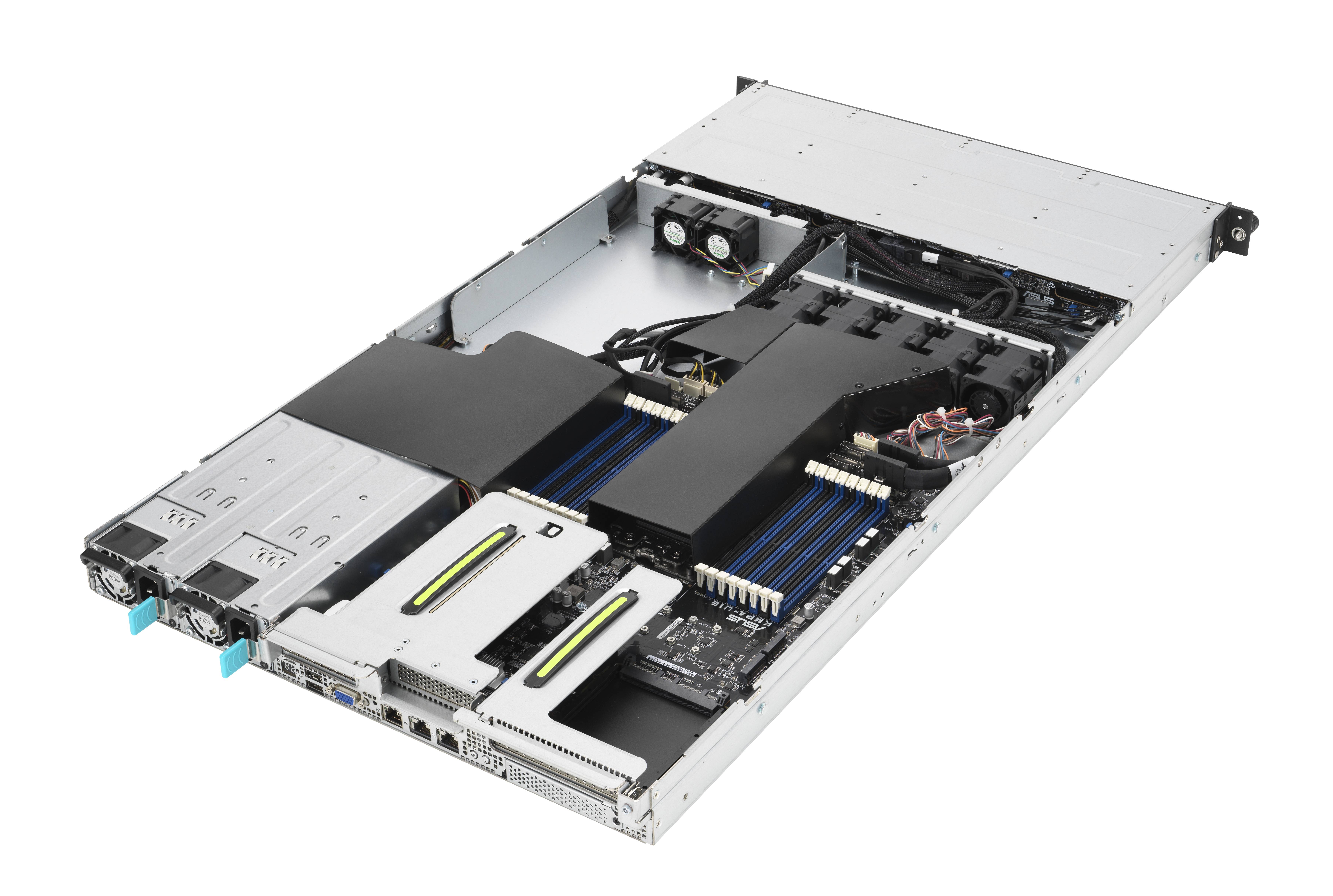 Rca Informatique - image du produit : RS500A-E11-RS4U/4NVME(800W) RACK AMD EPYC SINGLE SOCKET / 1U