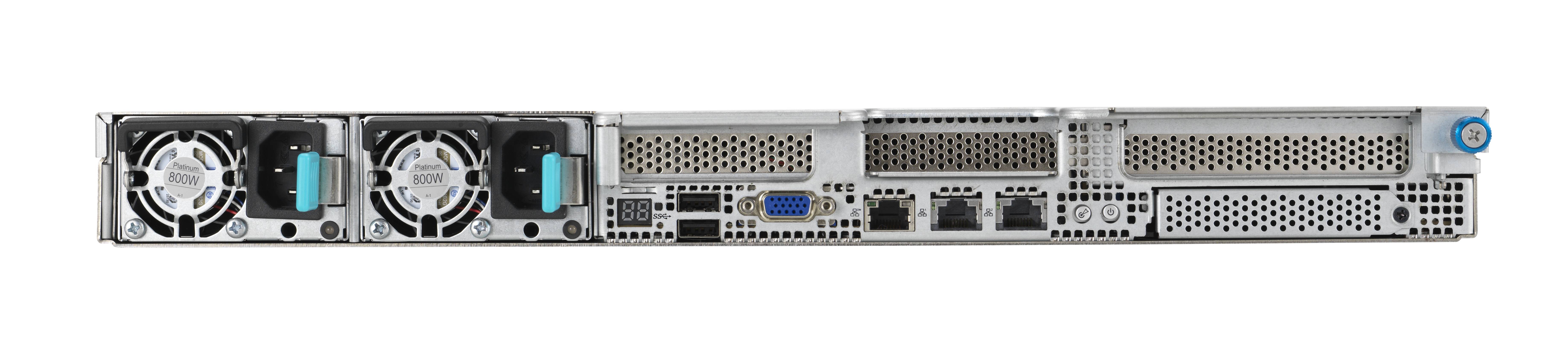 Rca Informatique - image du produit : RS500A-E11-RS4U/4NVME(800W) RACK AMD EPYC SINGLE SOCKET / 1U