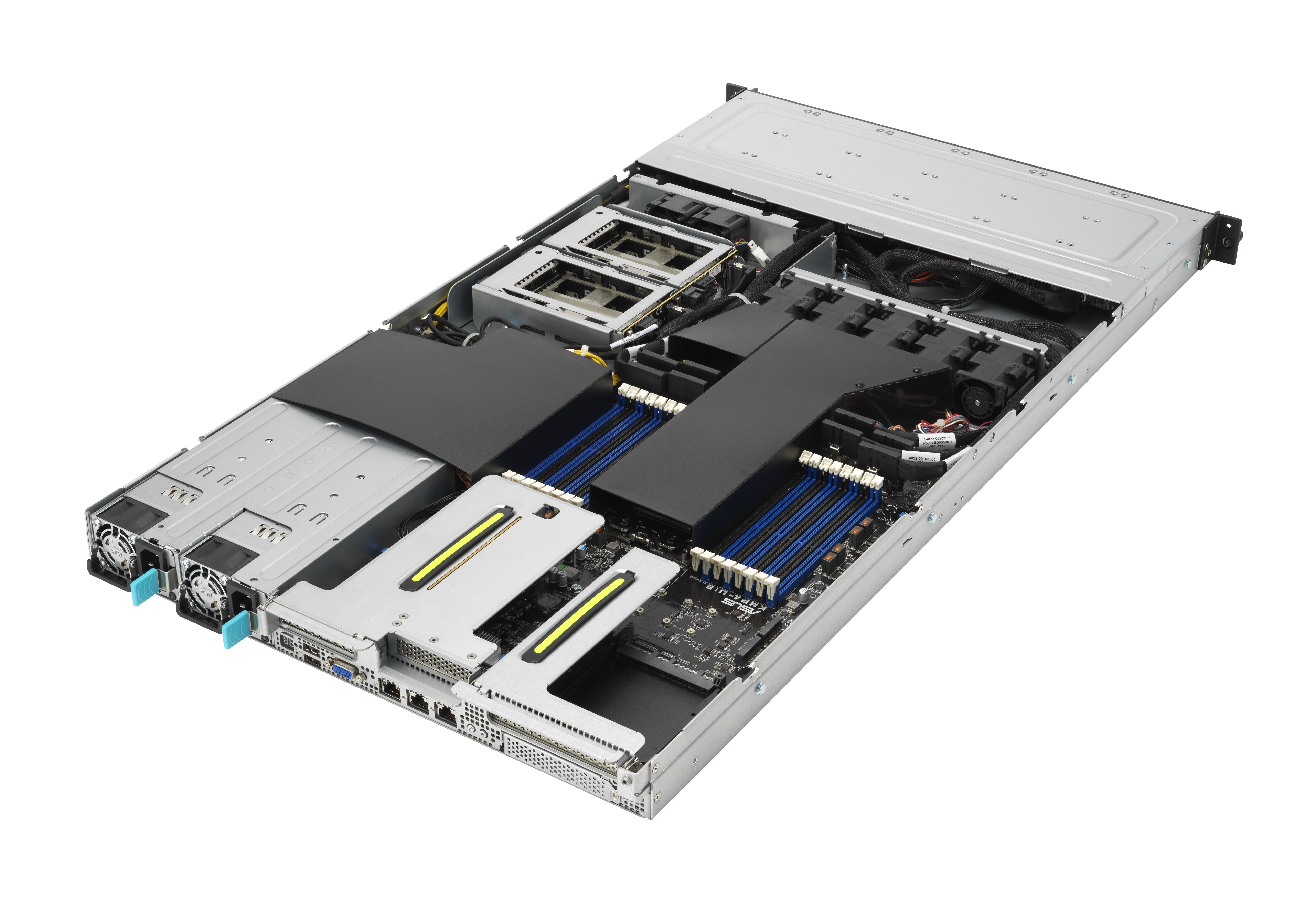 Rca Informatique - image du produit : RS500A-E11-RS12U/12NVME(800W) RACK AMD EPYC SINGLE SOCKET / 1U