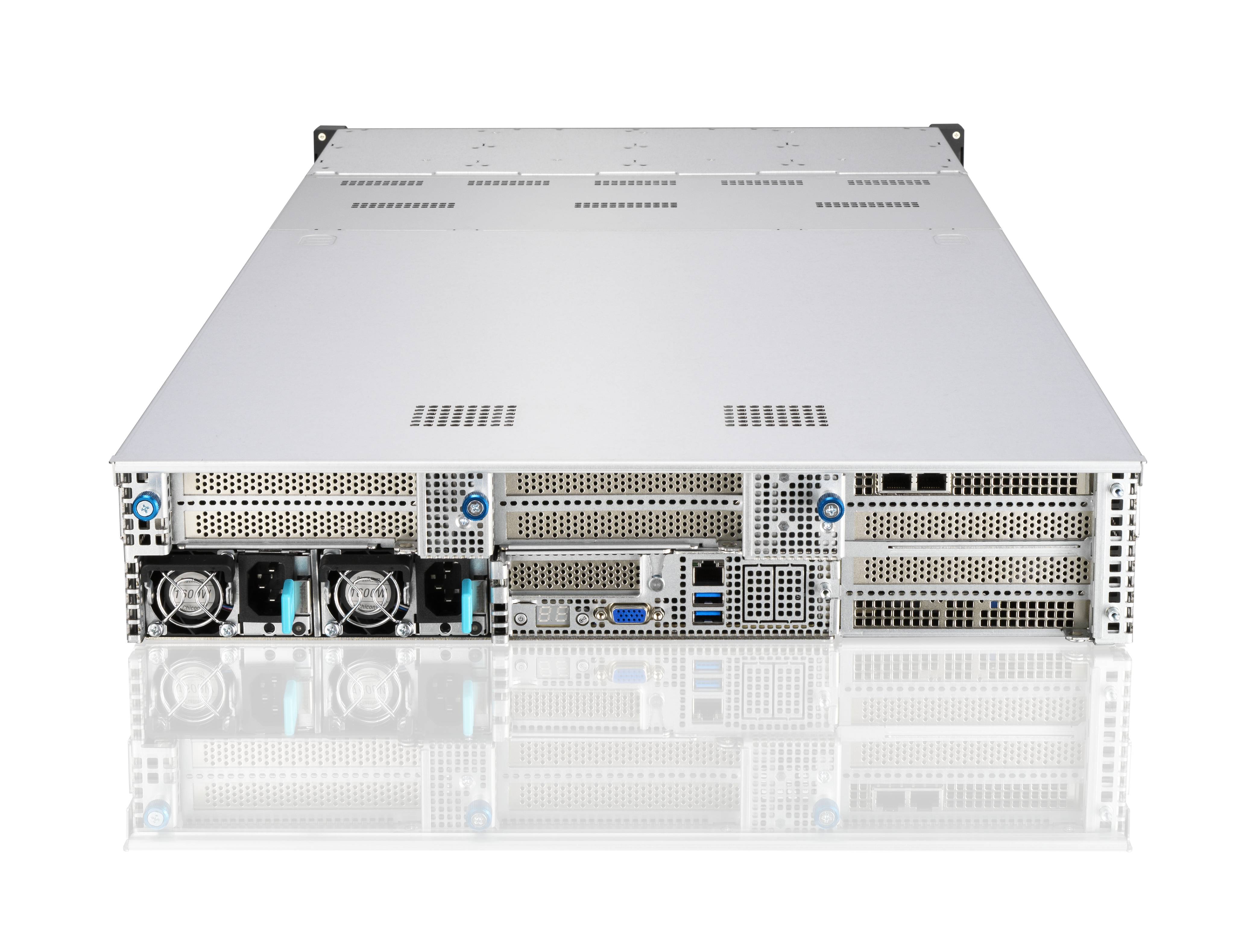 Rca Informatique - image du produit : RS720-E10-RS12E/10G/4NVME (1600W) RACKSERVER 2U / 2 CPU