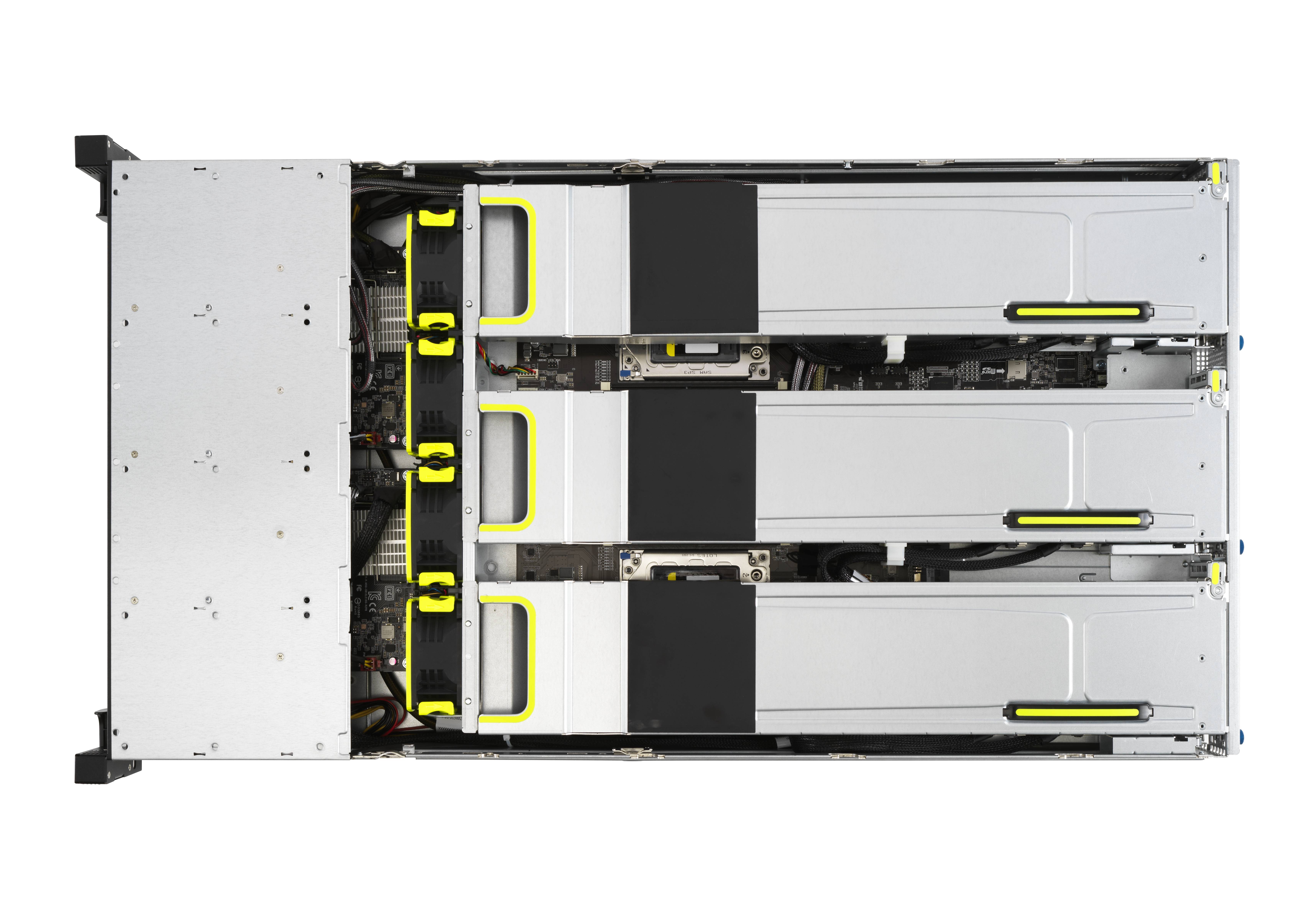 Rca Informatique - image du produit : RS720-E10-RS12E/10G/4NVME (1600W) RACKSERVER 2U / 2 CPU