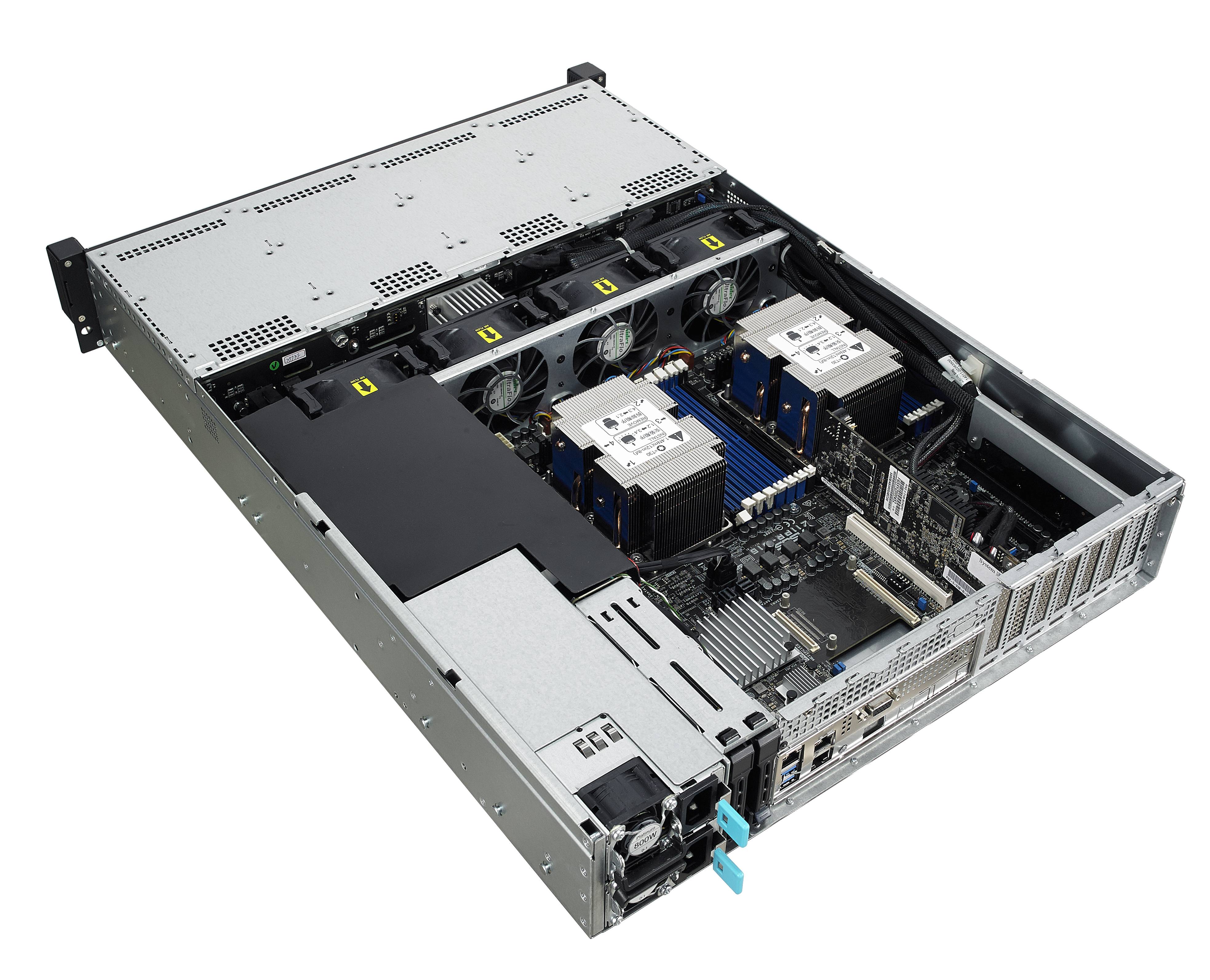 Rca Informatique - image du produit : RS520-E9-RS12U V2/8NVME RACKSERVER 2U / 2 CPU