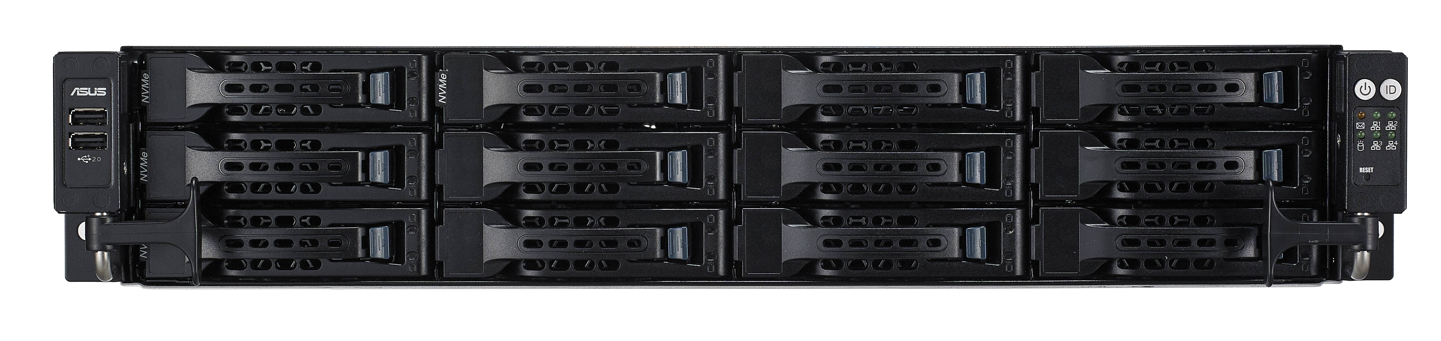 Rca Informatique - image du produit : RS520-E9-RS12U V2/8NVME RACKSERVER 2U / 2 CPU