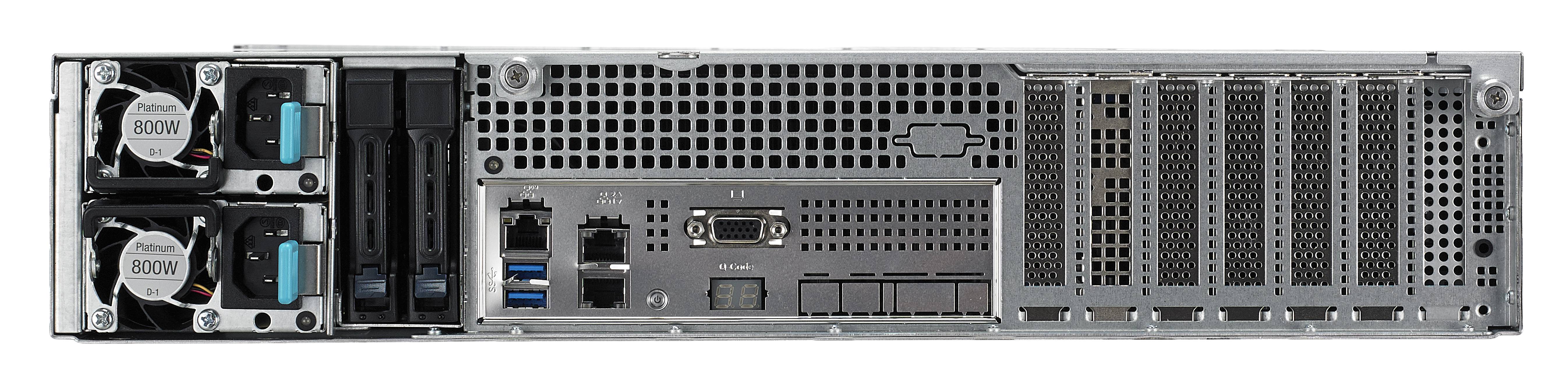 Rca Informatique - image du produit : RS520-E9-RS12U V2/8NVME RACKSERVER 2U / 2 CPU