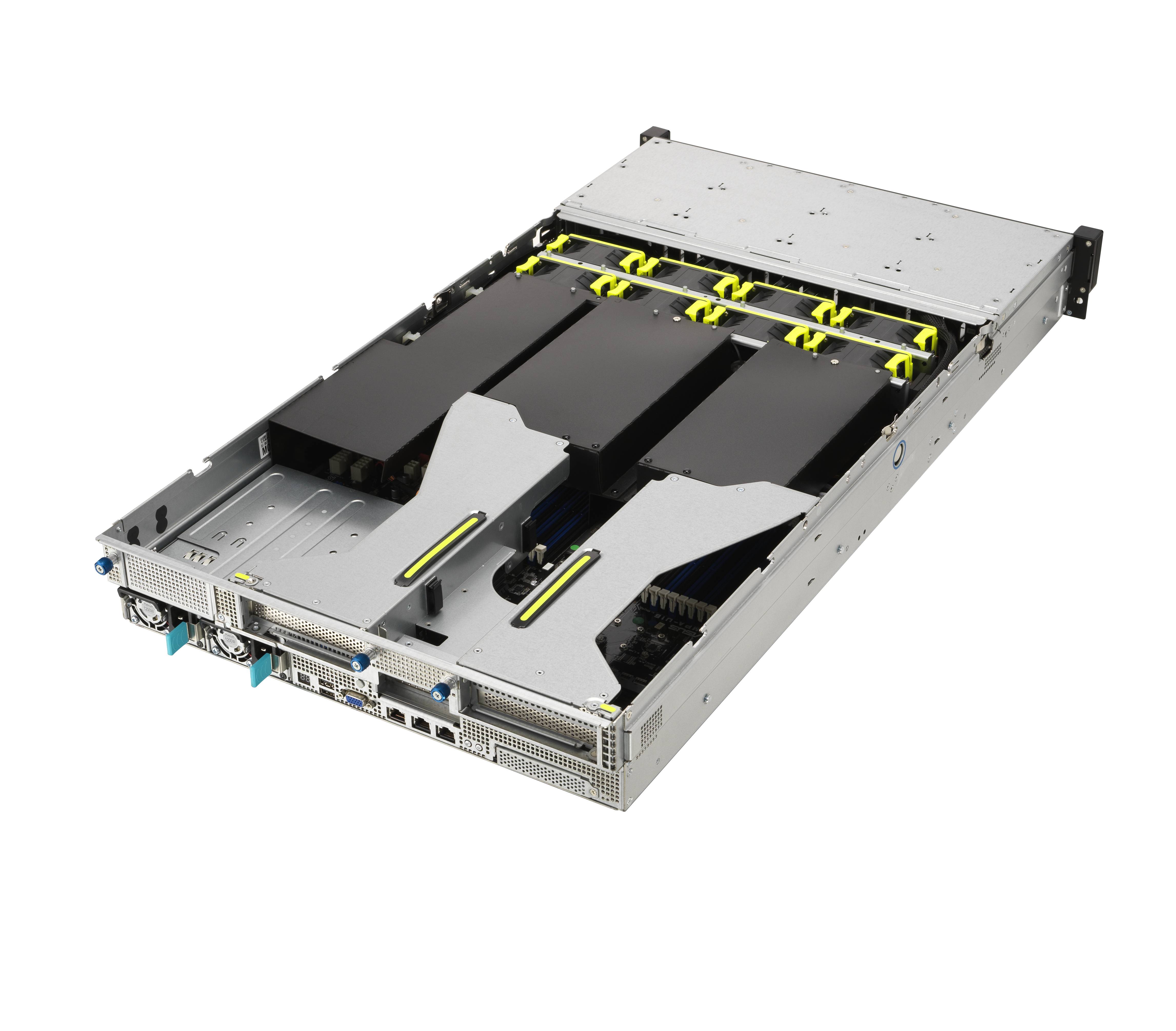 Rca Informatique - image du produit : RS520A-E11-RS24U/24MVME(800W) RACK AMD EPYC SINGLE SOCKET / 2U