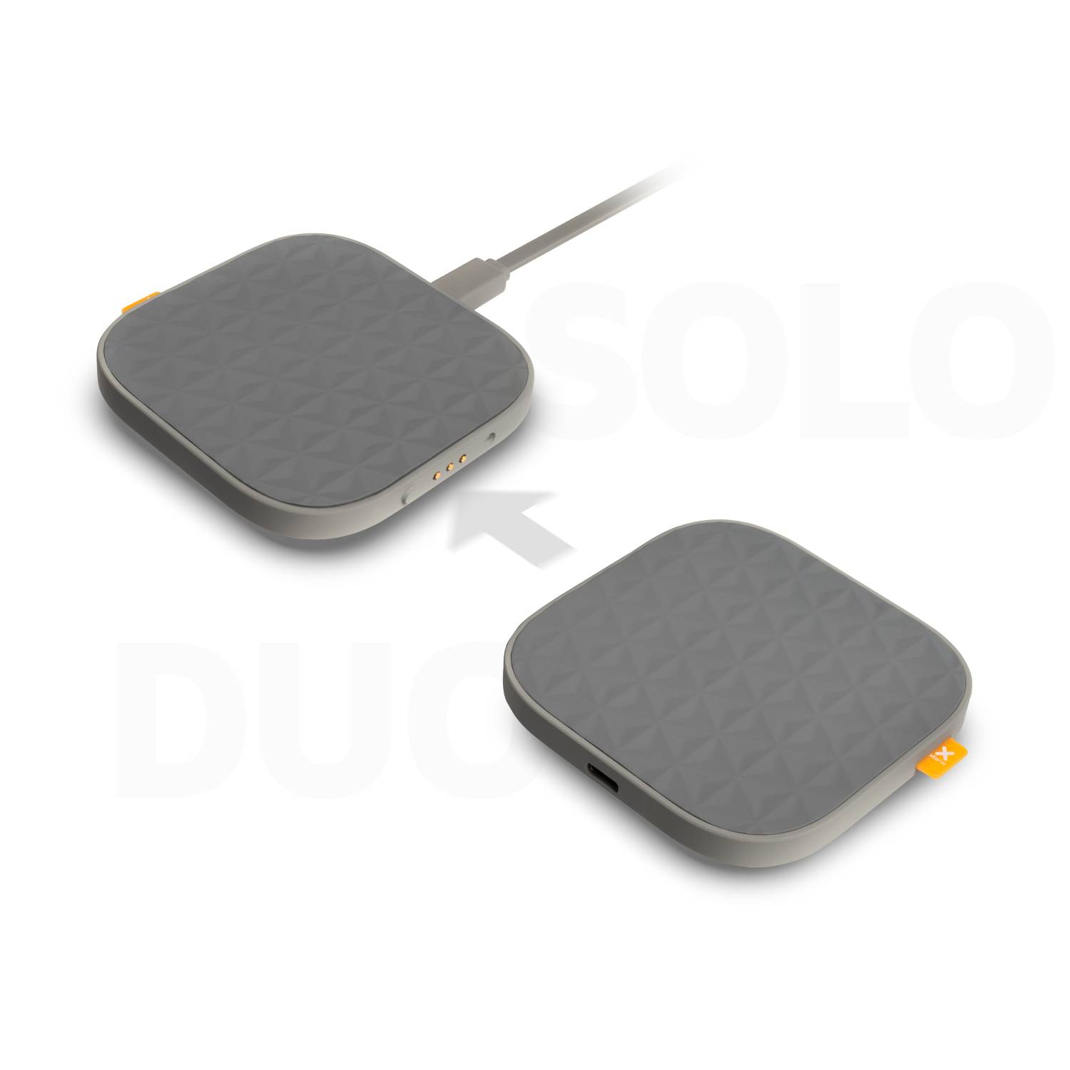 Rca Informatique - image du produit : WIRELESS CHARGER DUO 15W XTORM - GREY