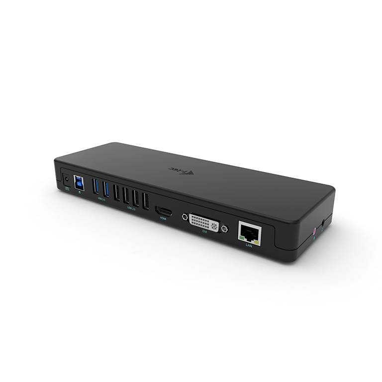 Rca Informatique - image du produit : I-TEC USB 3.0 / USB-C DUAL DISPLAY DOCKING STATION HDMI DVI