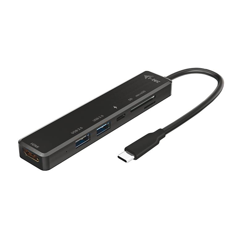 Rca Informatique - Image du produit : I-TEC USB-C TRAVEL EASY DOCK 4K HDMI + POWER DELIVERY 60 W