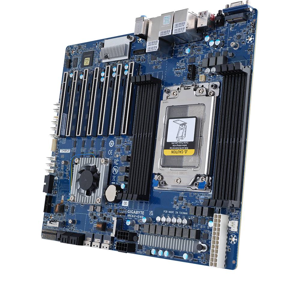 Rca Informatique - Image du produit : AMD MB WRX80 TR 5000 READY 8XDIMM 2X10GBE 4XSATA3 7XPCIE3