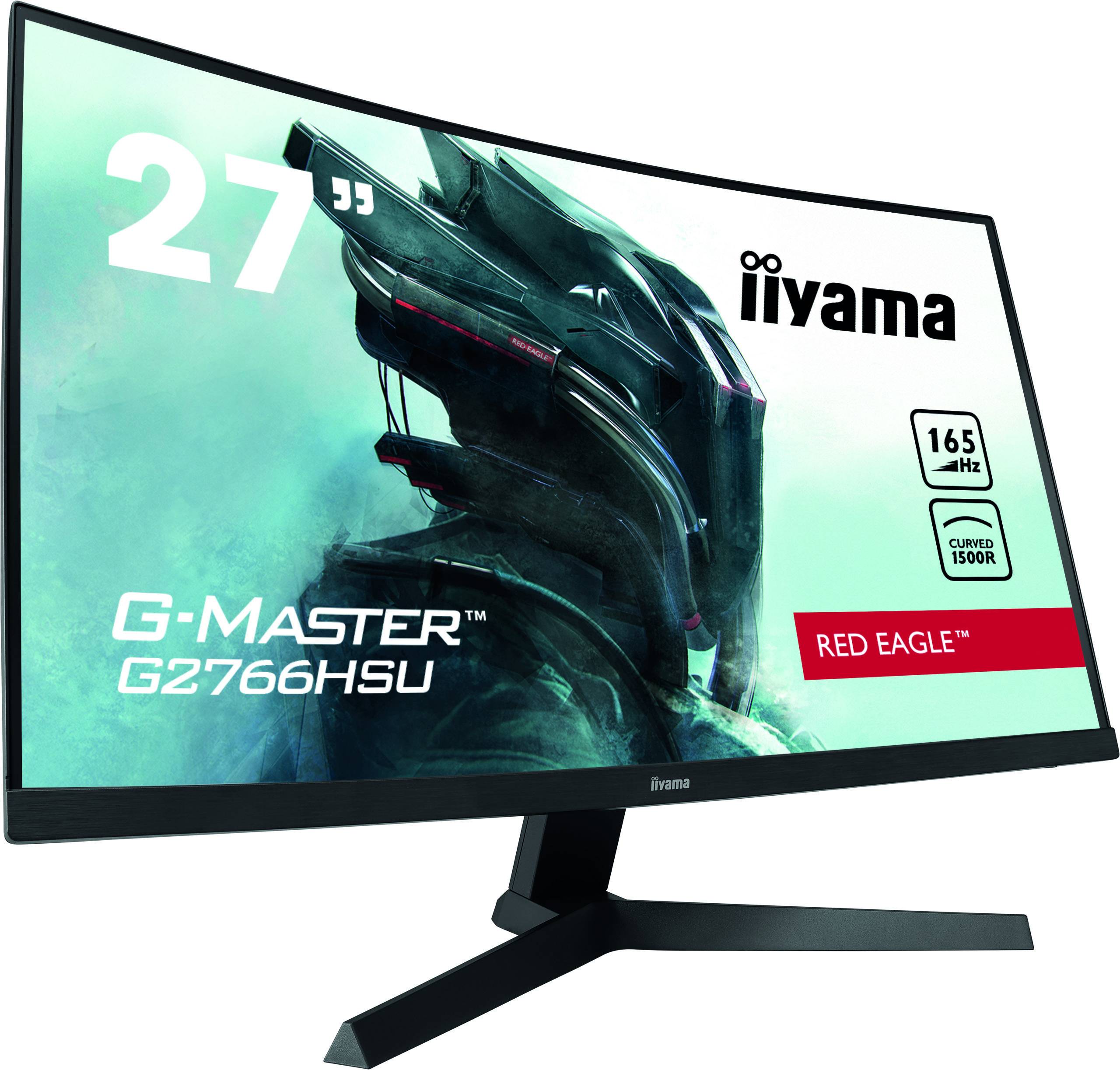 Rca Informatique - image du produit : G2766HSU-B1 27IN CURV VA FHD 165HZ 250CD/1MS/2HDMI/DP/2USB HU