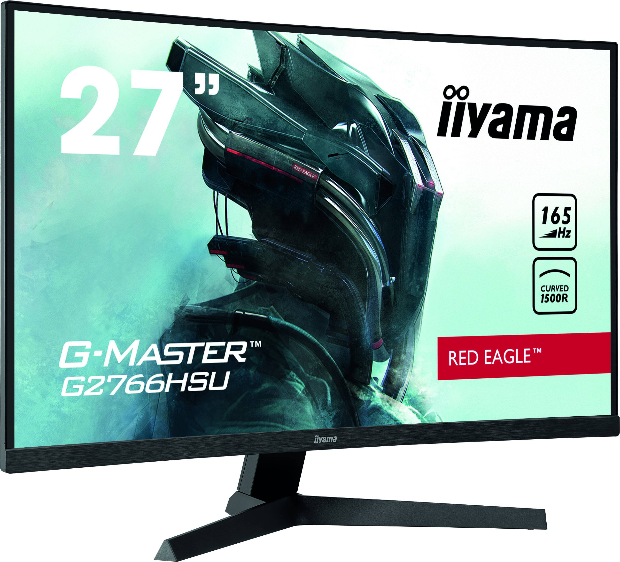 Rca Informatique - image du produit : G2766HSU-B1 27IN CURV VA FHD 165HZ 250CD/1MS/2HDMI/DP/2USB HU