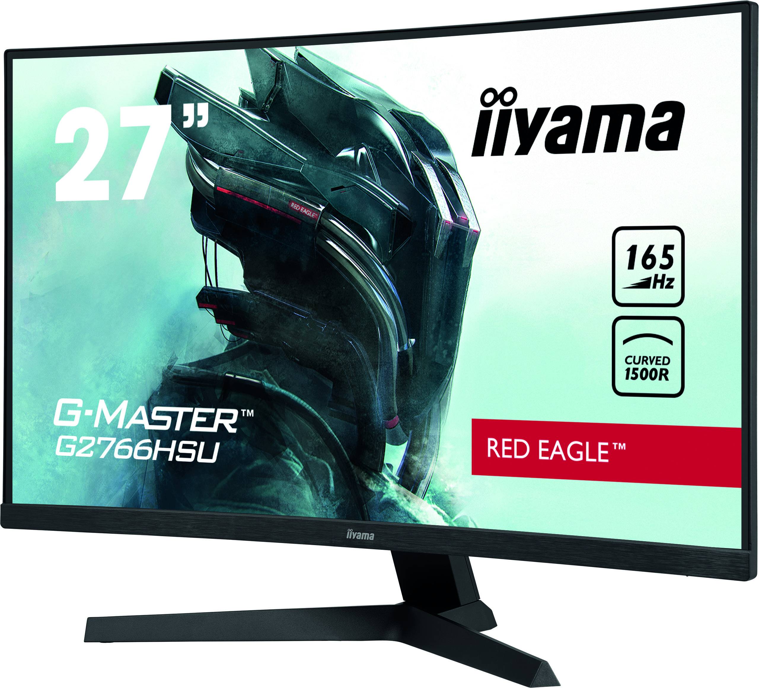 Rca Informatique - image du produit : G2766HSU-B1 27IN CURV VA FHD 165HZ 250CD/1MS/2HDMI/DP/2USB HU