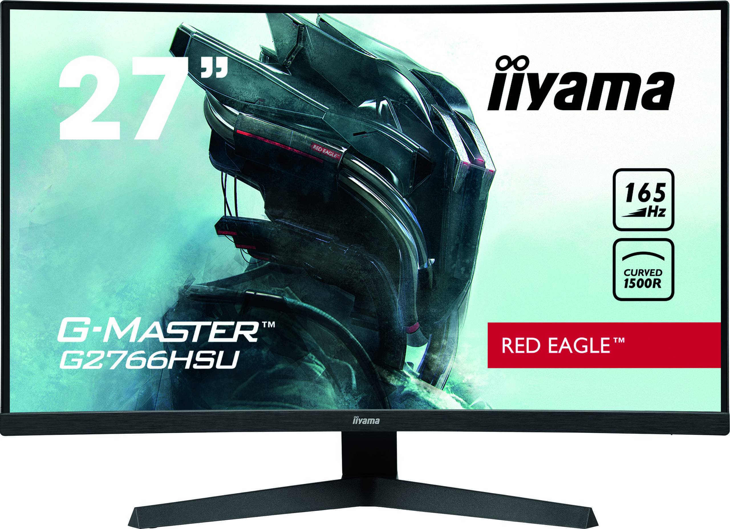 Rca Informatique - image du produit : G2766HSU-B1 27IN CURV VA FHD 165HZ 250CD/1MS/2HDMI/DP/2USB HU