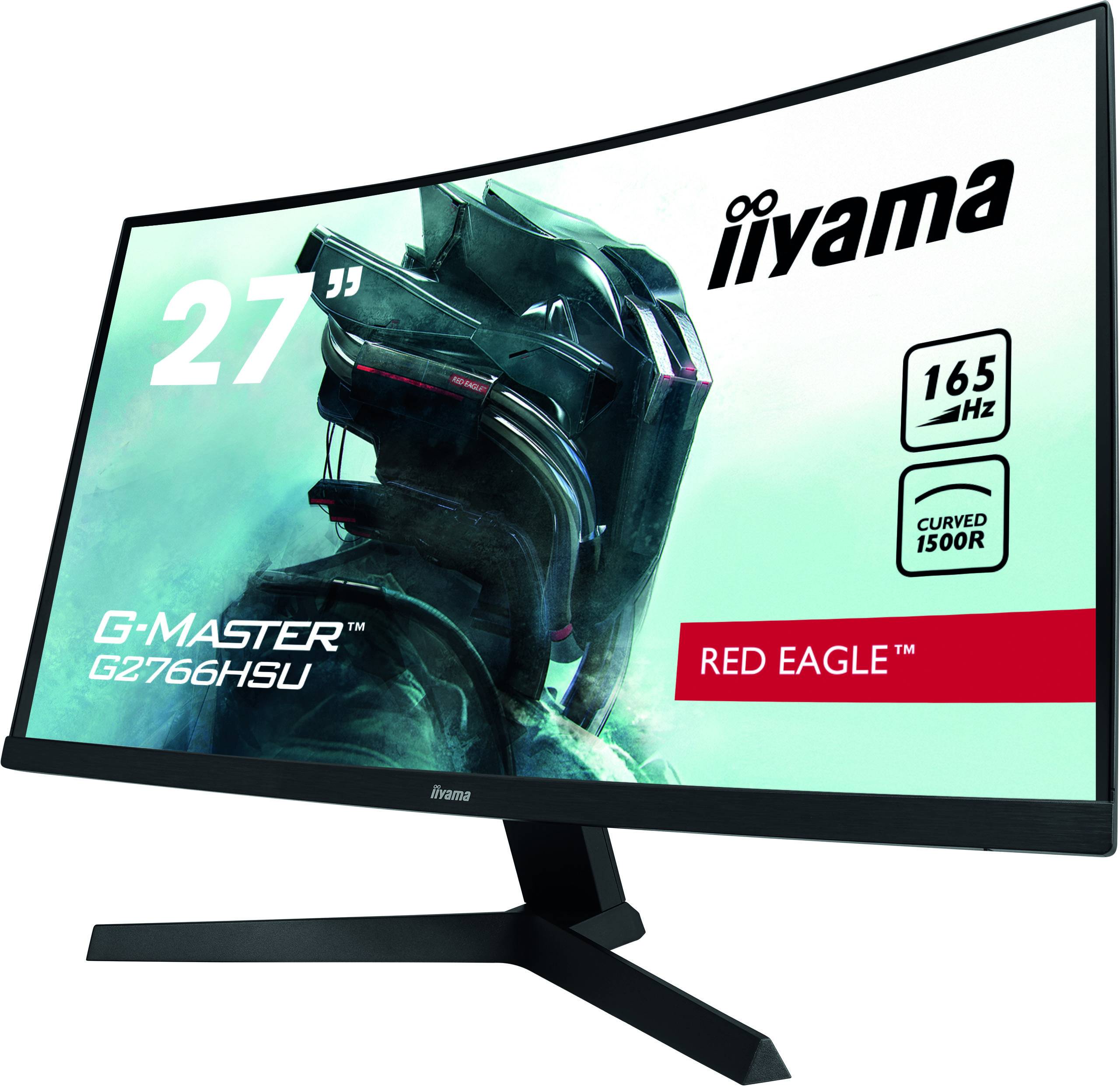 Rca Informatique - image du produit : G2766HSU-B1 27IN CURV VA FHD 165HZ 250CD/1MS/2HDMI/DP/2USB HU