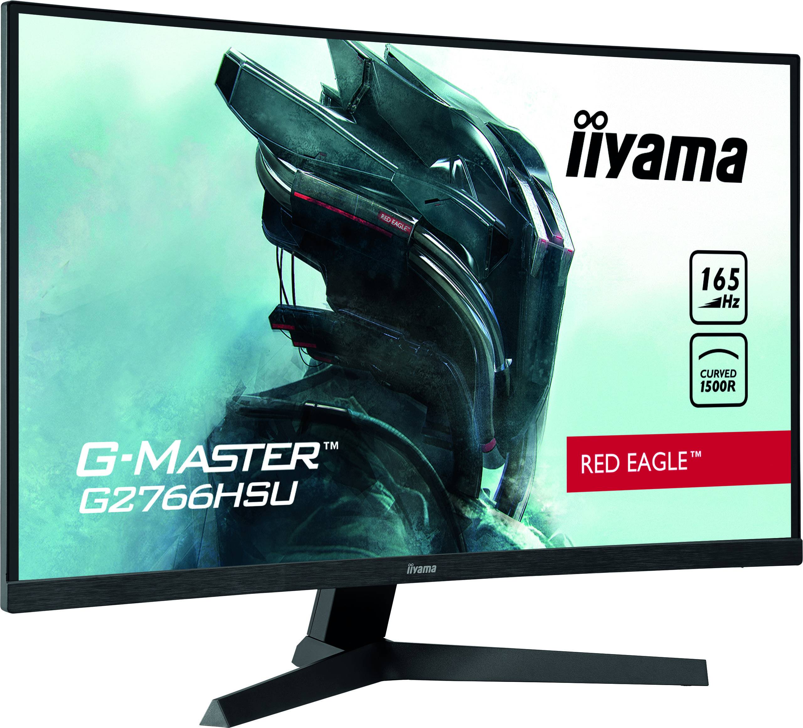 Rca Informatique - image du produit : G2766HSU-B1 27IN CURV VA FHD 165HZ 250CD/1MS/2HDMI/DP/2USB HU