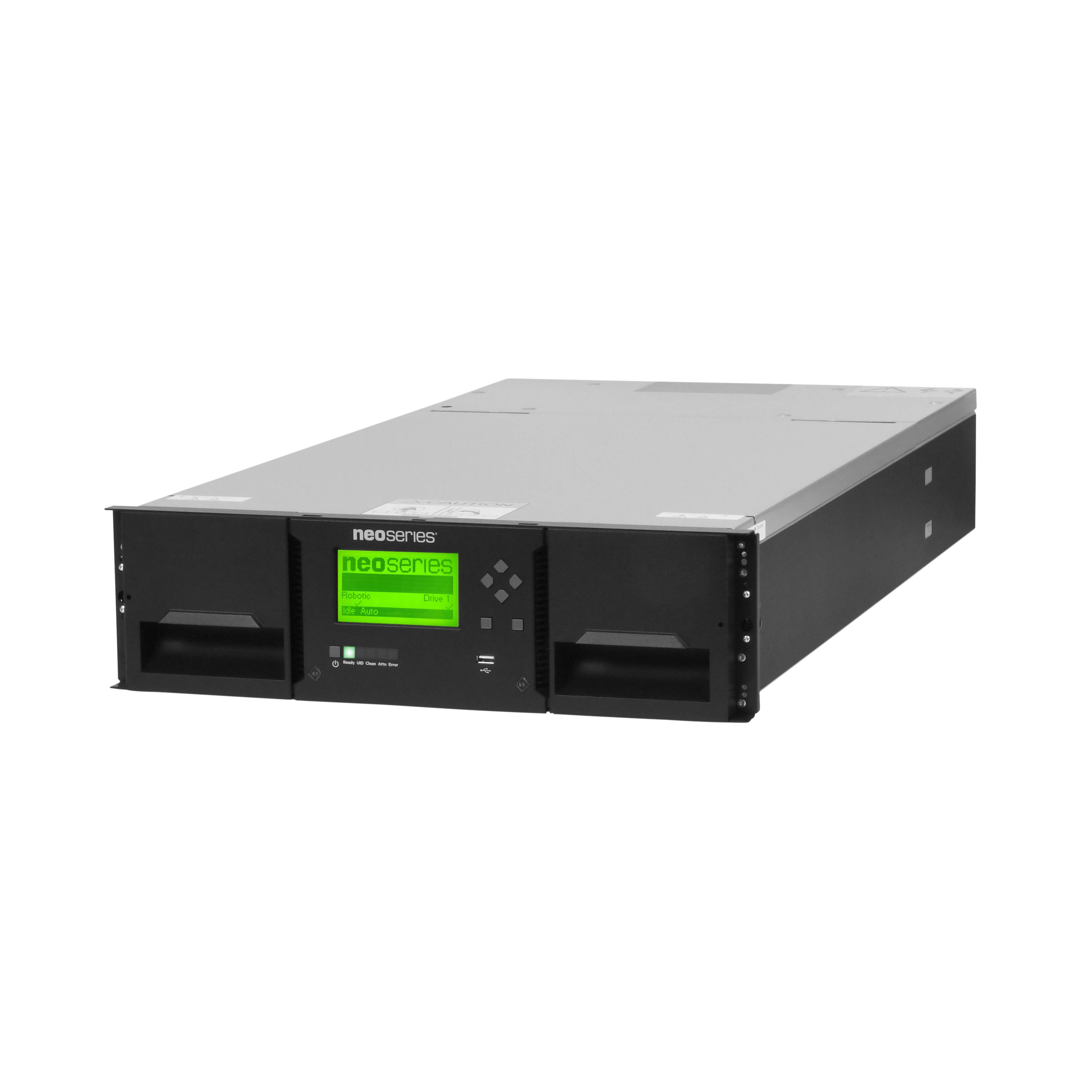 Rca Informatique - image du produit : NEOXL 40 3U 40SLOT BASE 1-DRIVE LTO8 DUAL-PORT FC