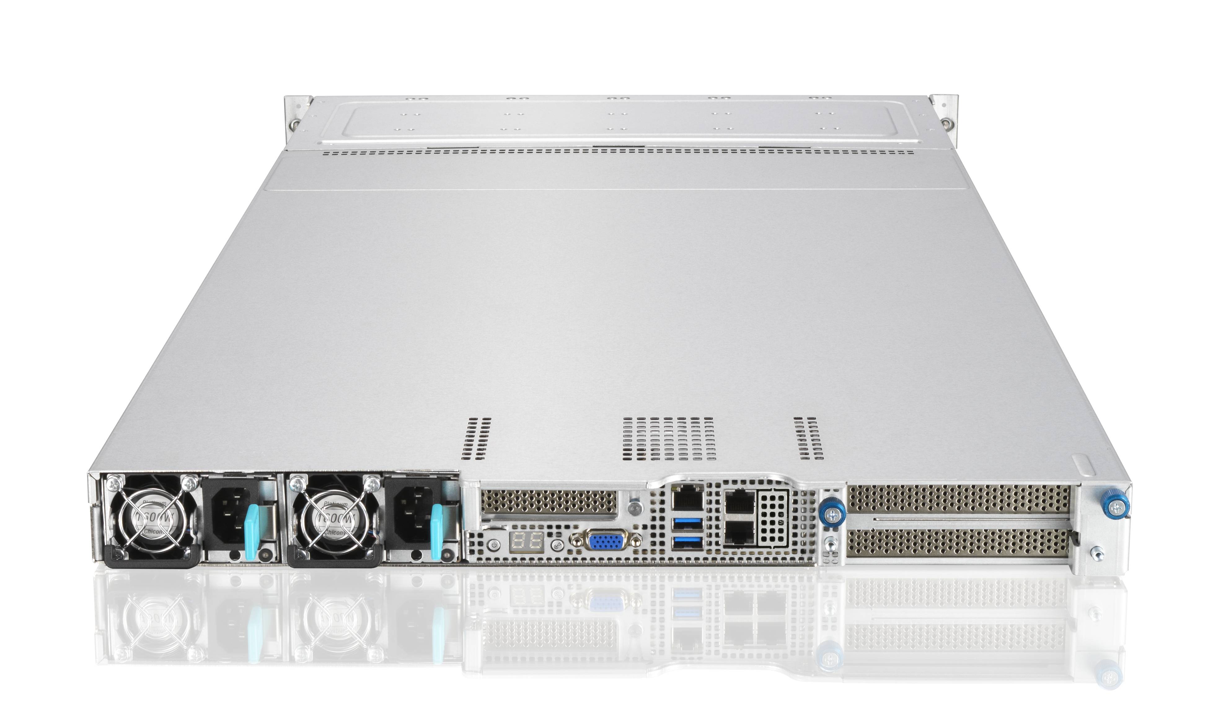 Rca Informatique - image du produit : RS700-E10-RS12U/10G/4NVME (1600W) RACKSERVER 1U / 2 CPU