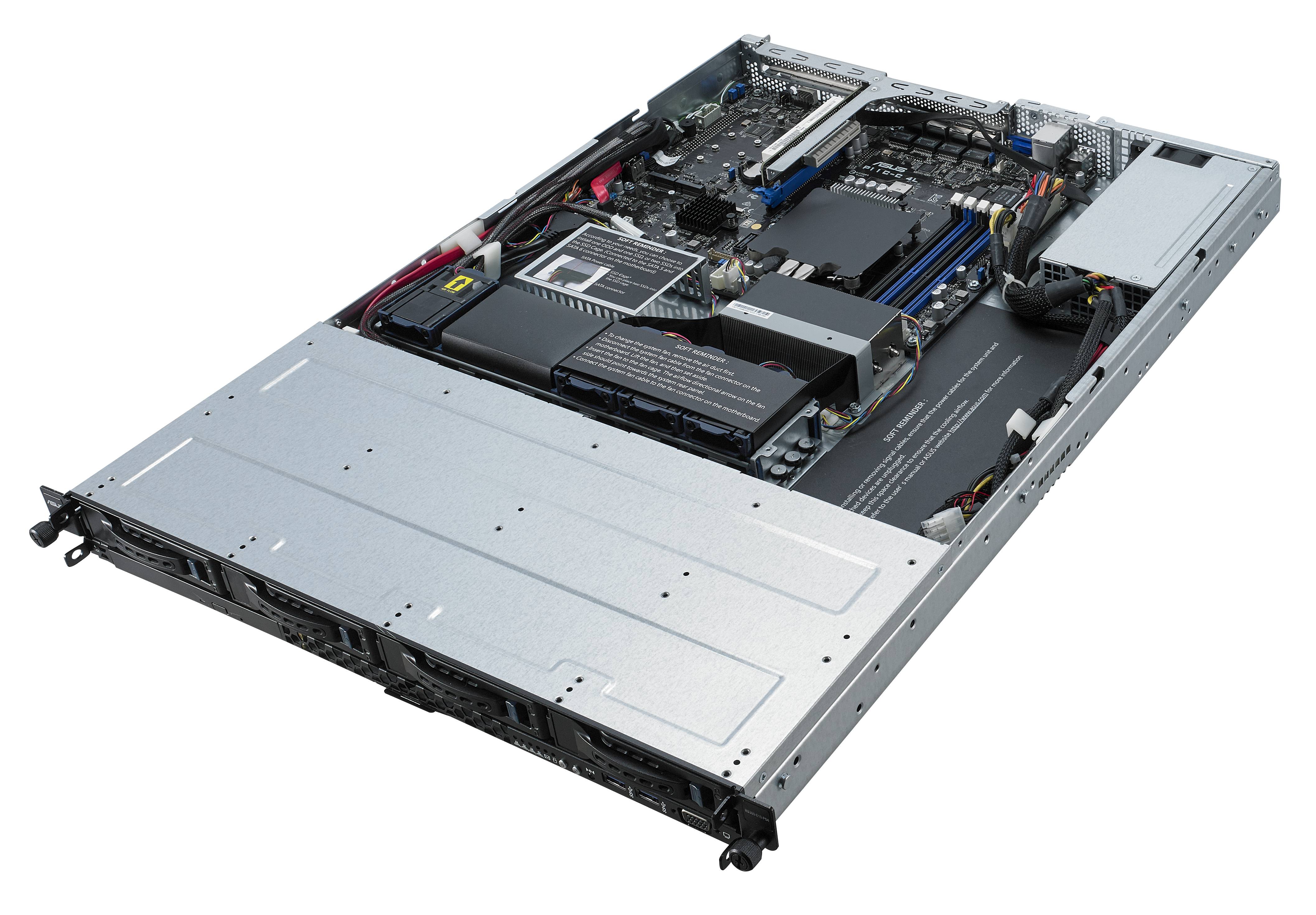 Rca Informatique - image du produit : RS300-E10-RS4 RACKSERVER 1U 1 CPU