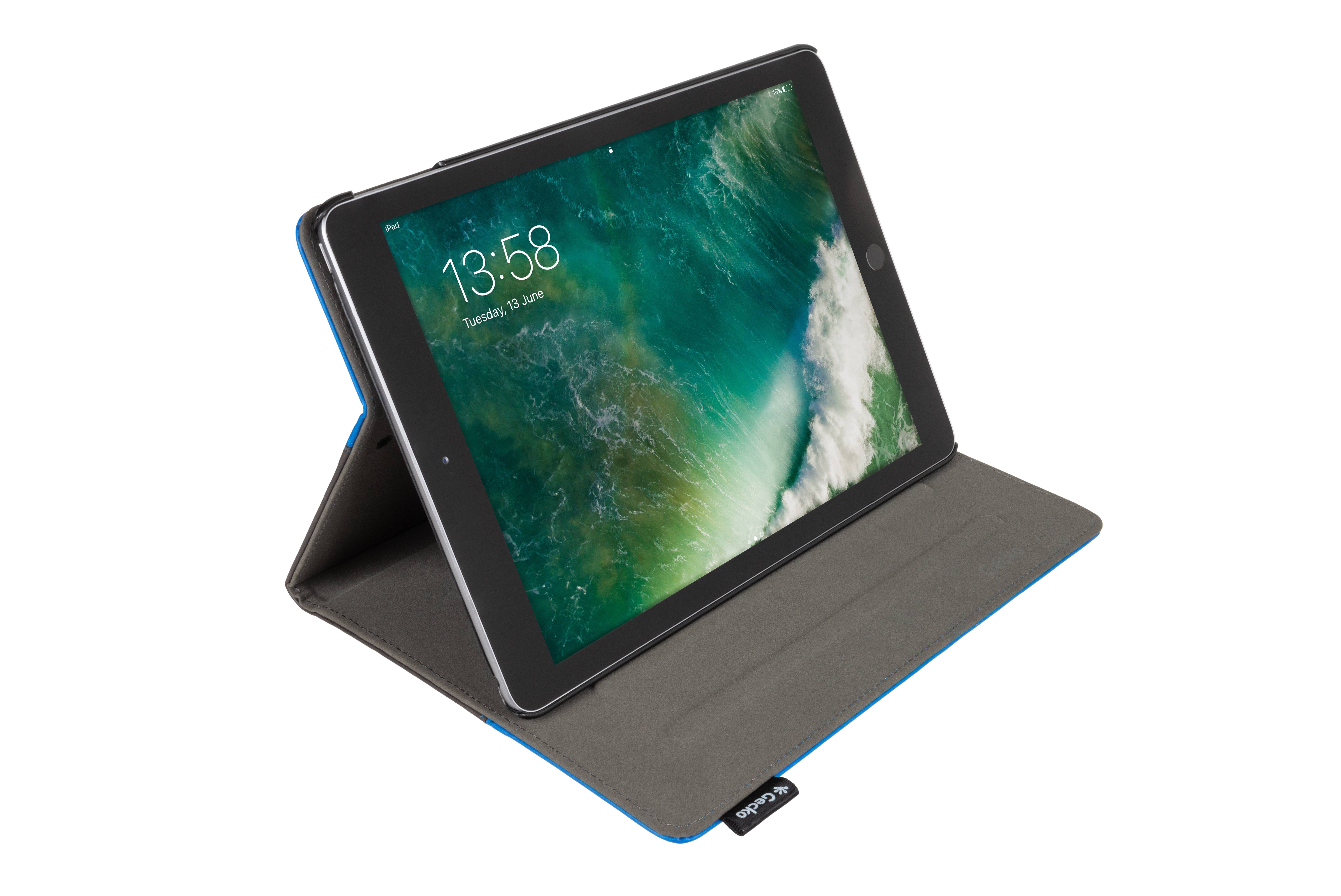 Rca Informatique - image du produit : APPLE IPAD 9.7IN (2017/2018) EASY-CLICK COVER BLACK BLUE