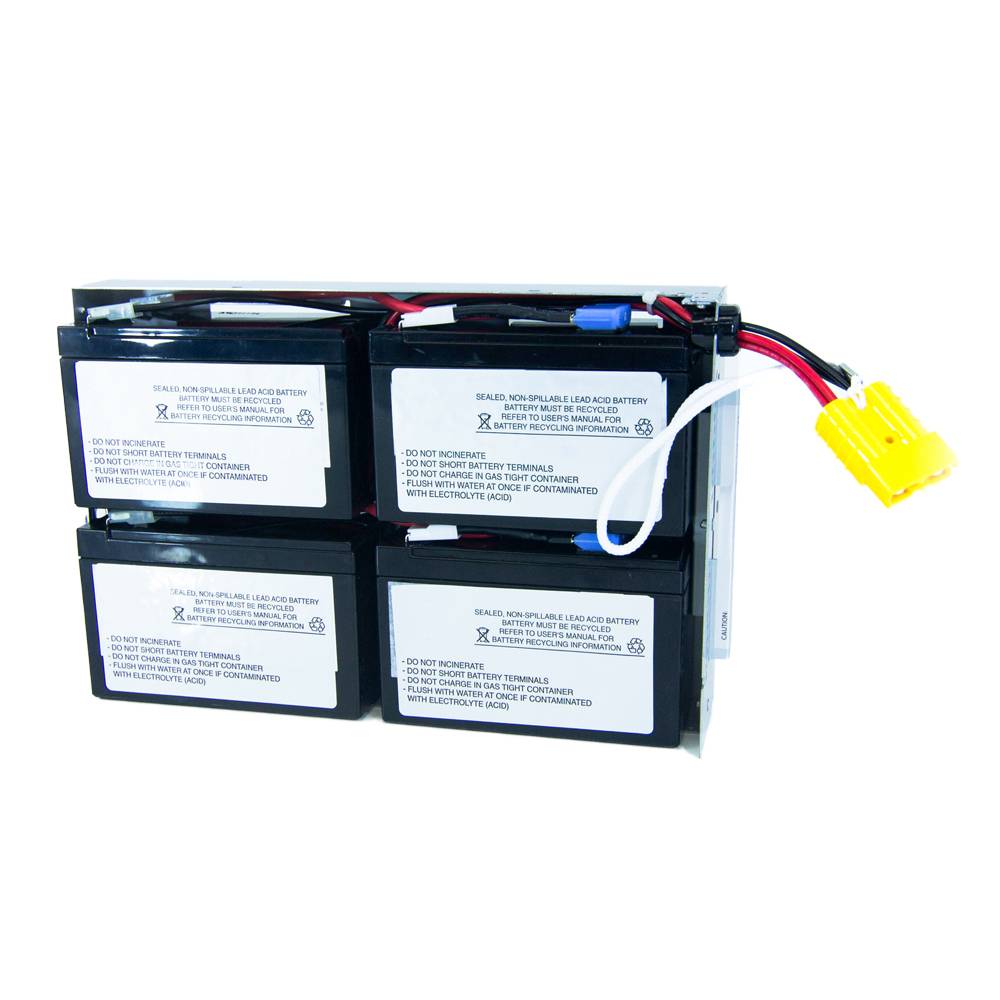 Rca Informatique - Image du produit : REPLACEMENT UPS BATTERY CARTRIDGE RBC24 APC SMART-UPS