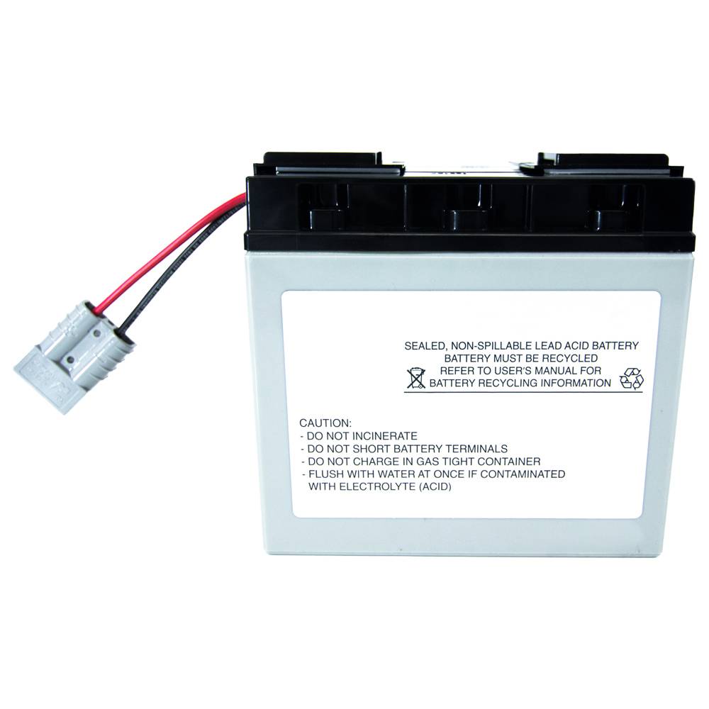 Rca Informatique - image du produit : REPLACEMENT UPS BATTERY CARTRIDGE RBC7 FOR APC BACK-UPS