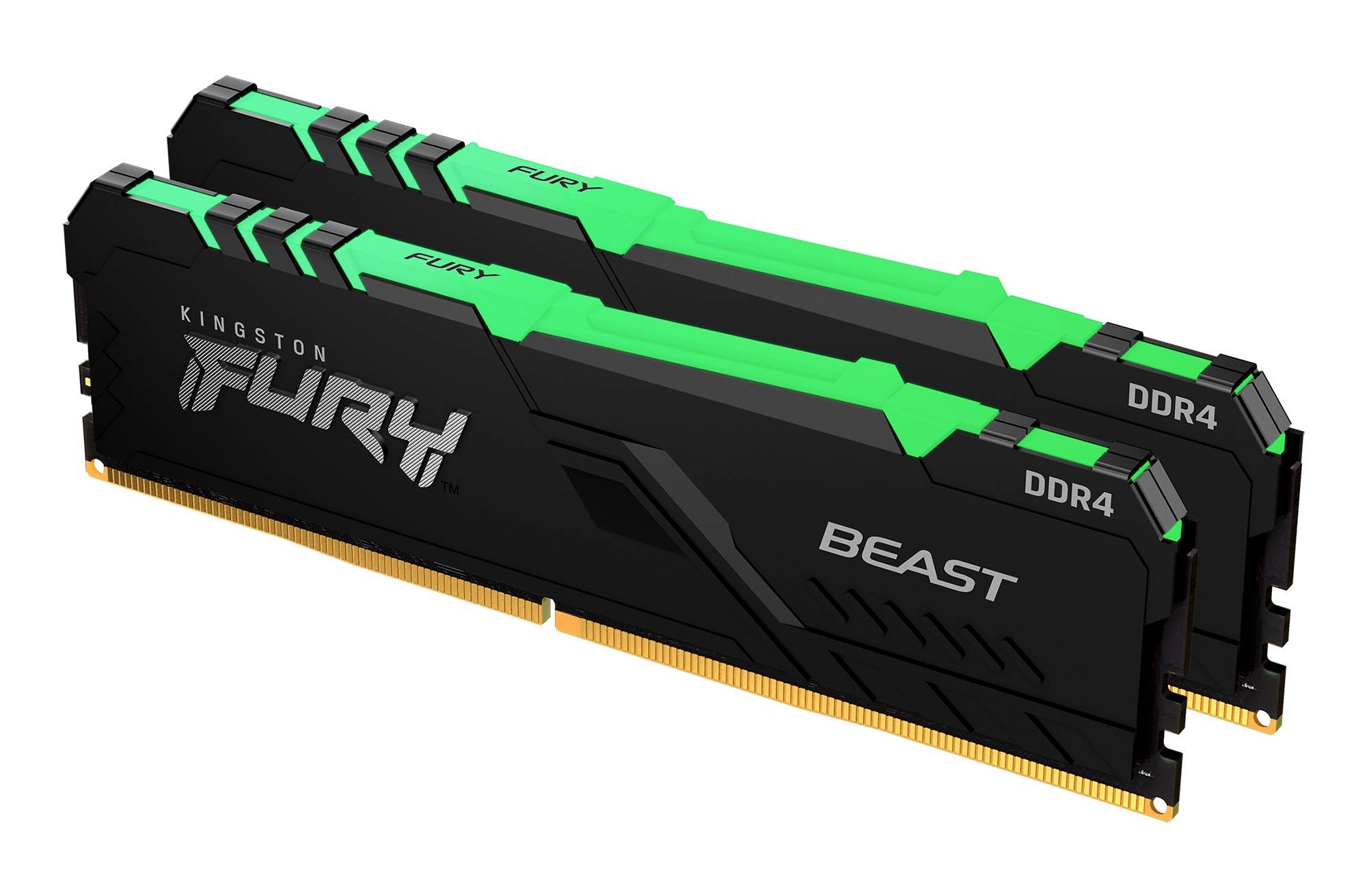 Rca Informatique - image du produit : 32GB DDR4-3600MHZ CL18 DIMM (KIT OF 2) FURY BEAST RGB