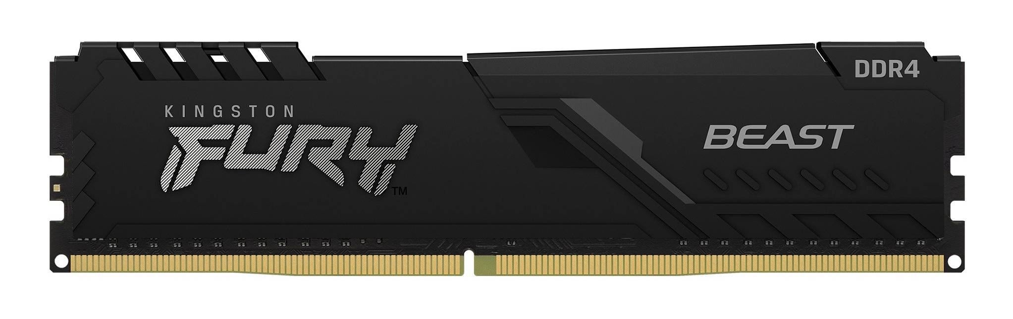 Rca Informatique - Image du produit : 16GB DDR4-2666MHZ CL16 DIMM 1GX8 FURY BEAST BLACK