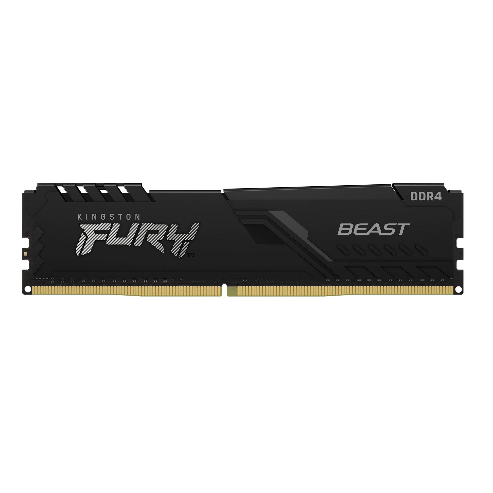 Rca Informatique - image du produit : 64GB DDR4-3200MHZ CL16 DIMM (KIT OF 4) FURY BEAST BLACK