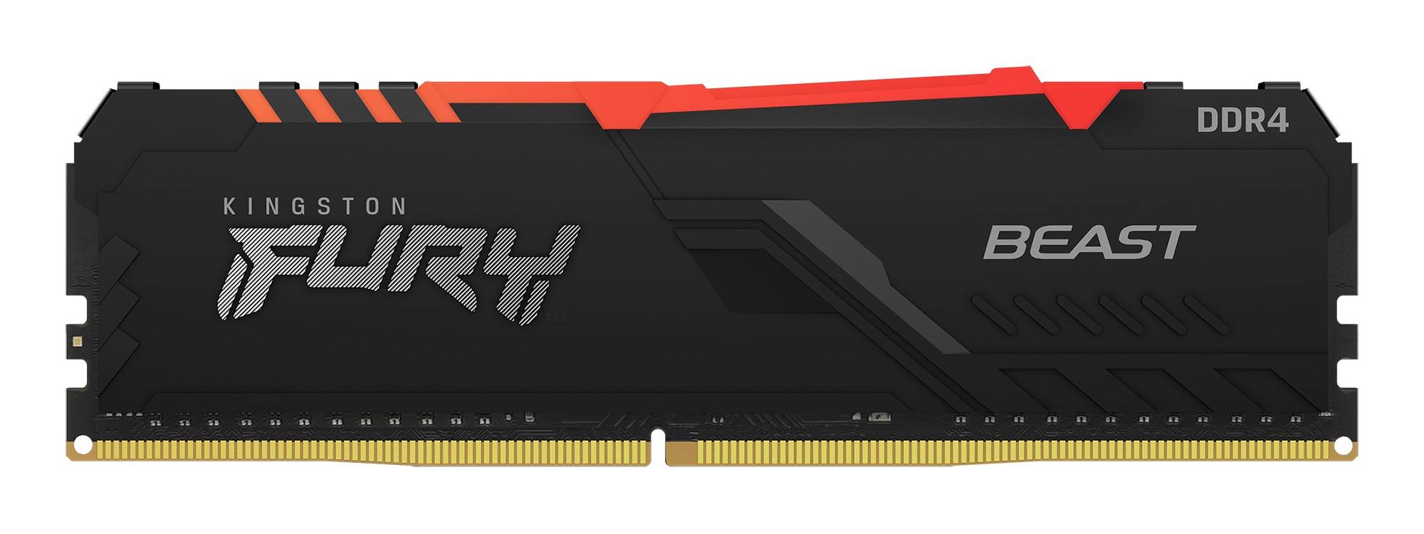 Rca Informatique - image du produit : 16GB DDR4-3200MHZ CL16 DIMM FURY BEAST RGB