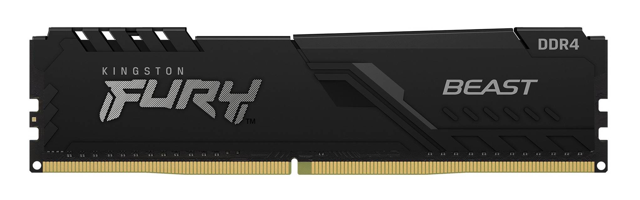 Rca Informatique - Image du produit : 4GB DDR4-3200MHZ CL16 DIMM FURY BEAST BLACK