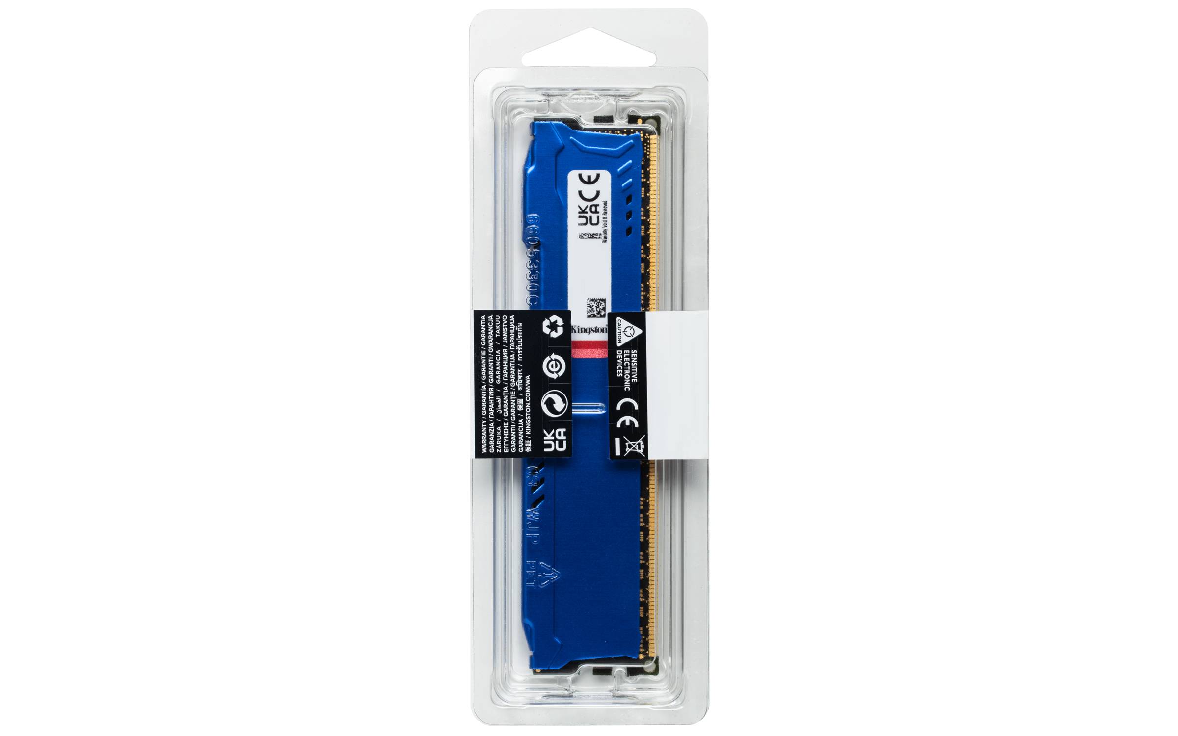 Rca Informatique - image du produit : 4GB DDR3-1600MHZ CL10 DIMM FURYBEASTBLUE