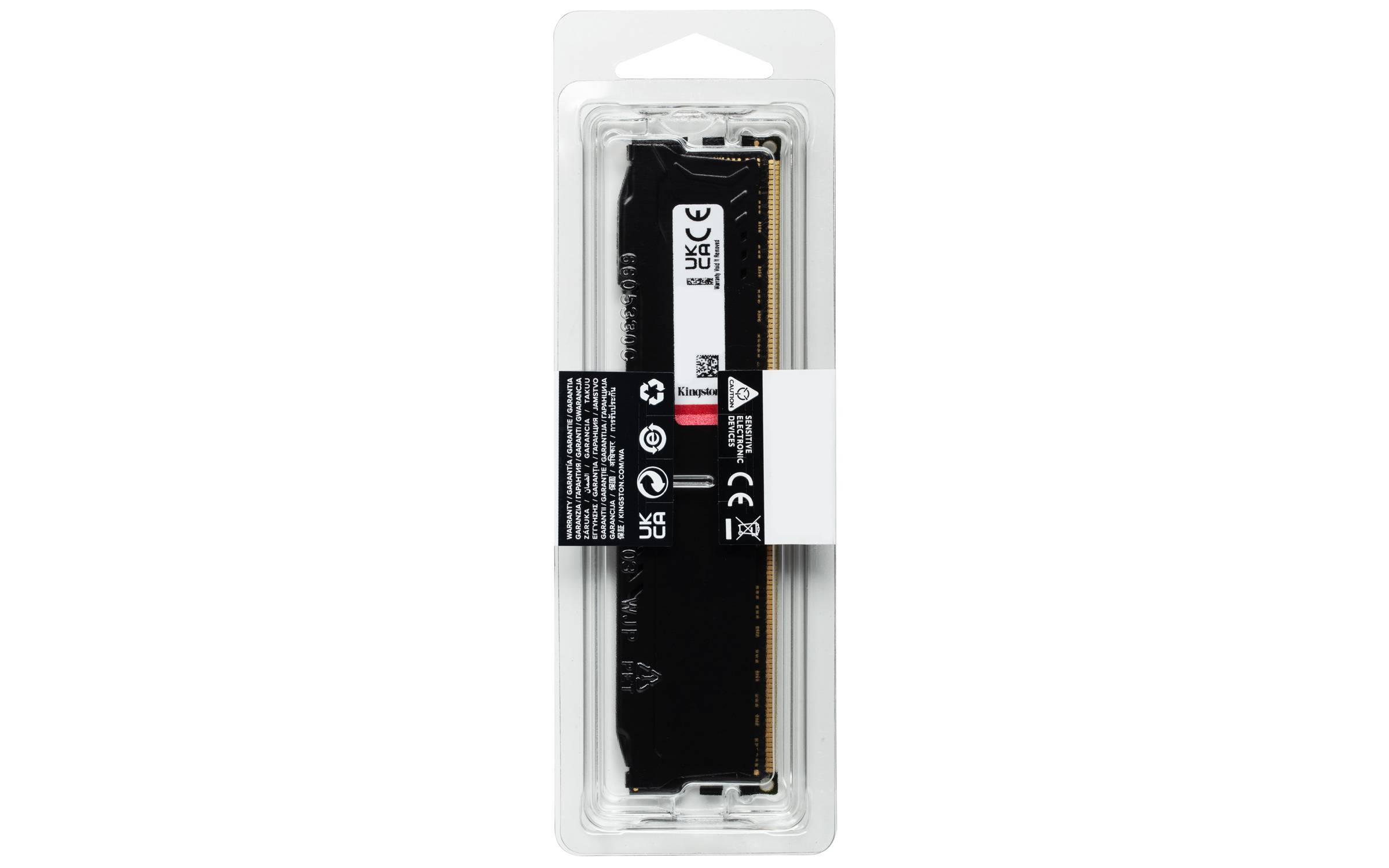 Rca Informatique - image du produit : 8GB DDR3-1600MHZ CL10 DIMM FURYBEASTBLACK