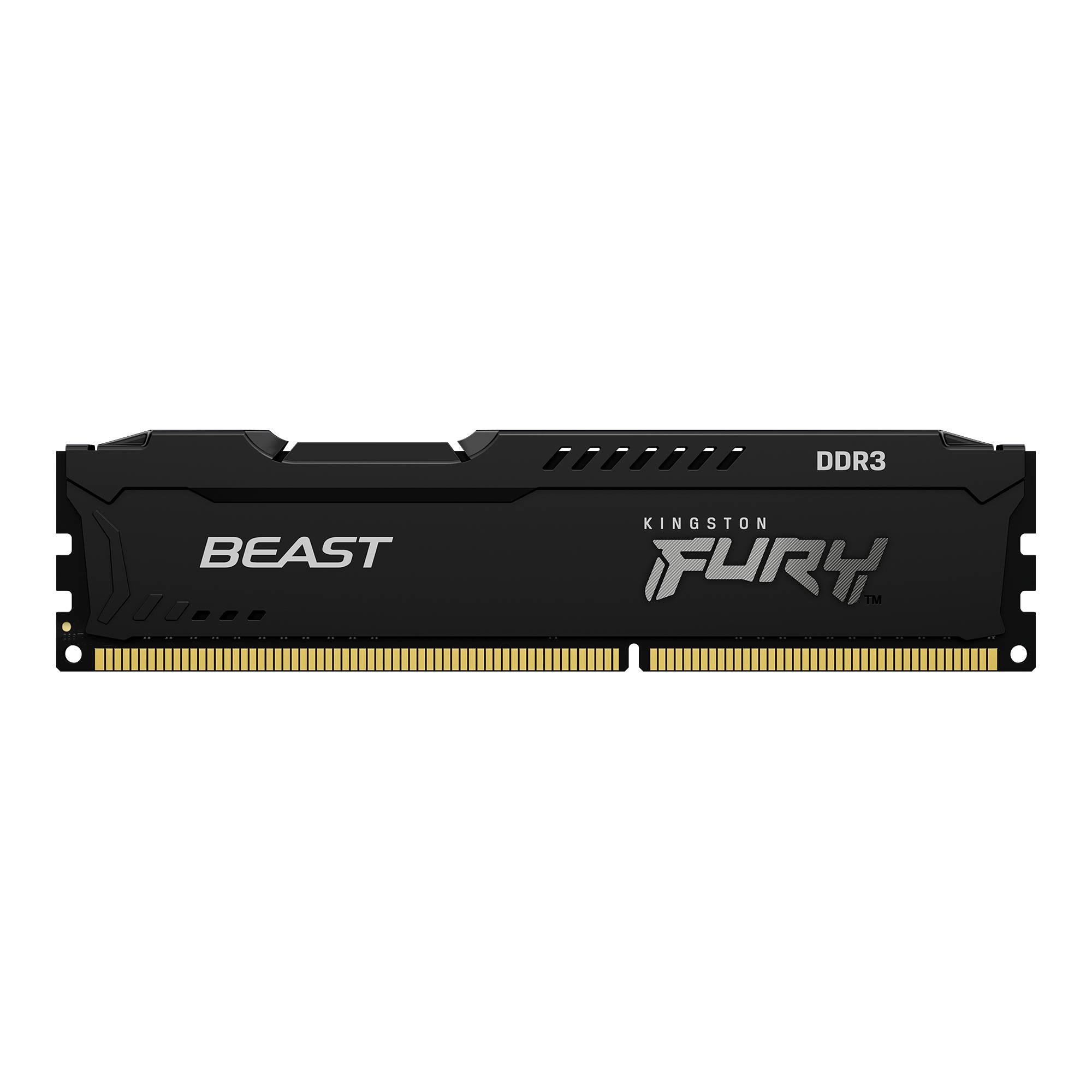 Rca Informatique - image du produit : 8GB DDR3-1600MHZ CL10 DIMM FURYBEASTBLACK