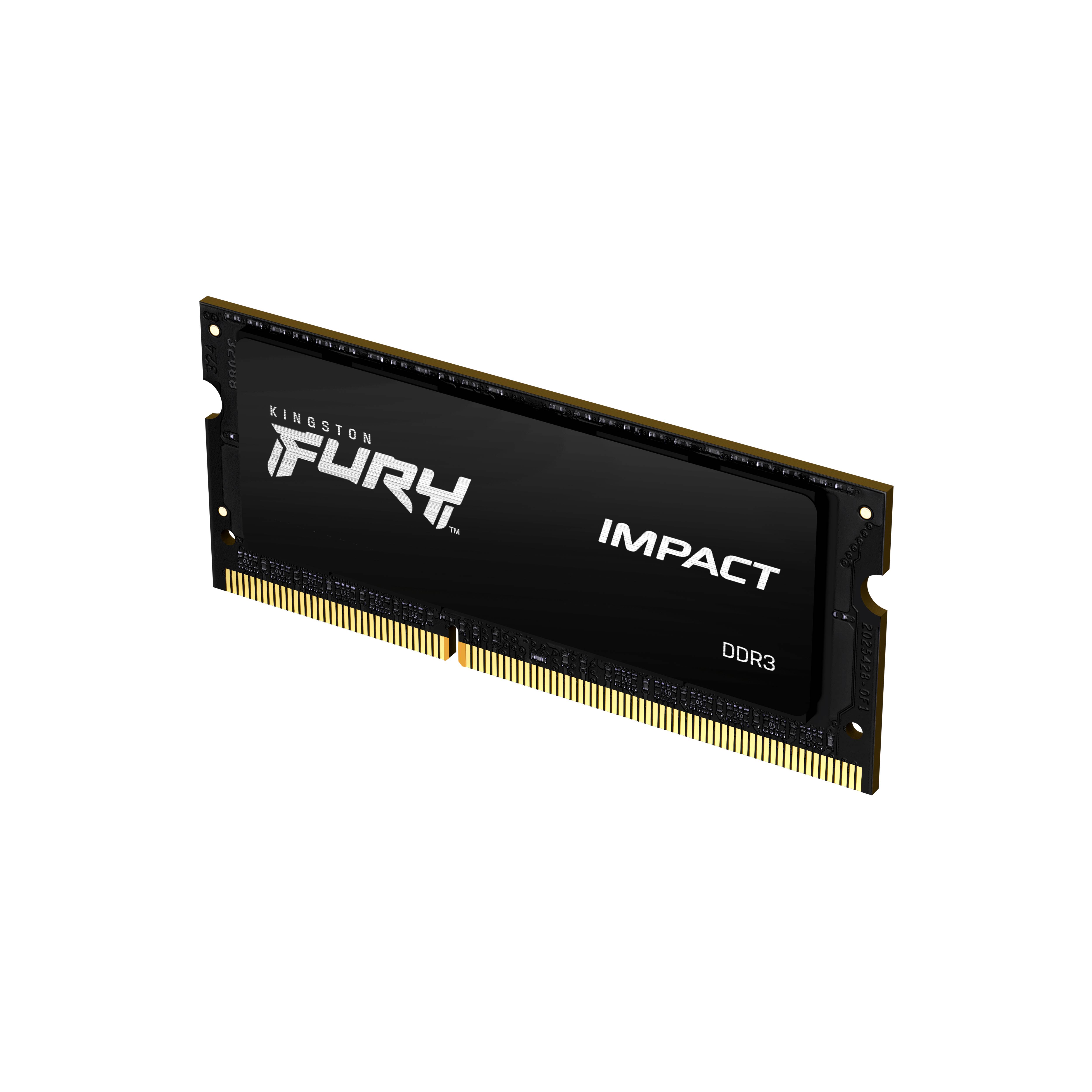 Rca Informatique - image du produit : 8GB DDR3L-1866MHZ CL11SODIMM 1.35VFURYIMPACT